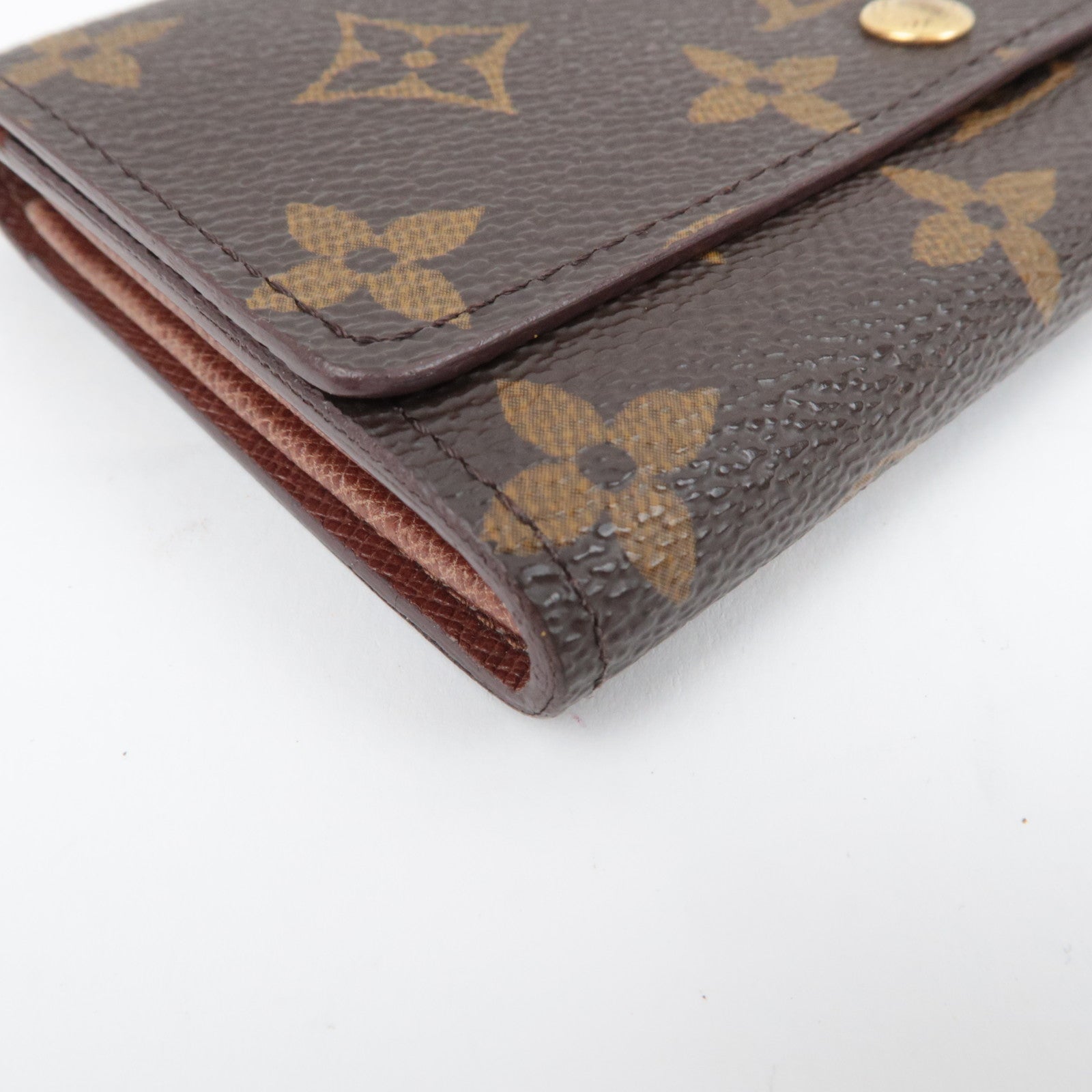 Louis Vuitton Monogram Porte Monnaie Zip Wallet M61735