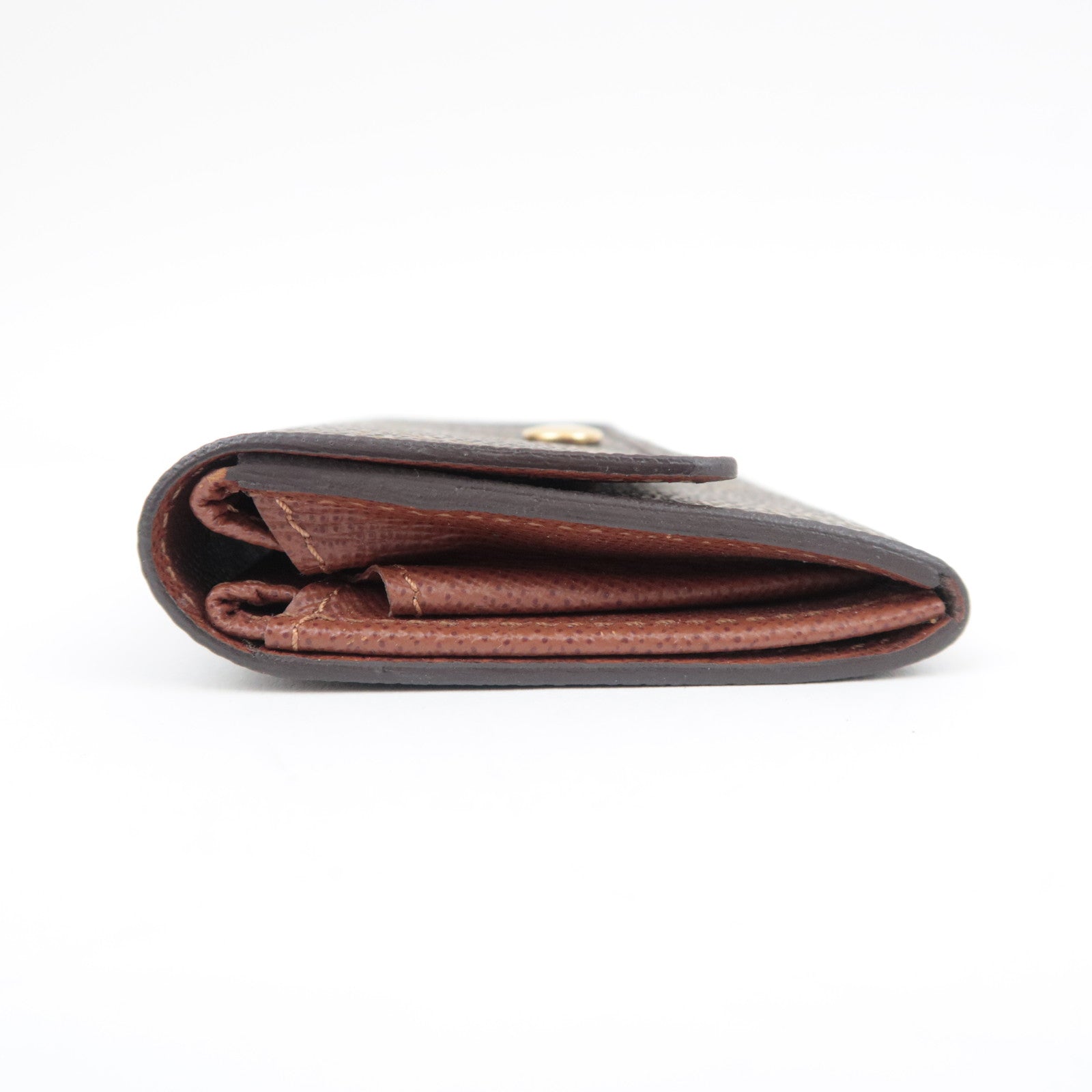 Louis Vuitton Monogram Porte Monnaie Plat Coin Purse M61930