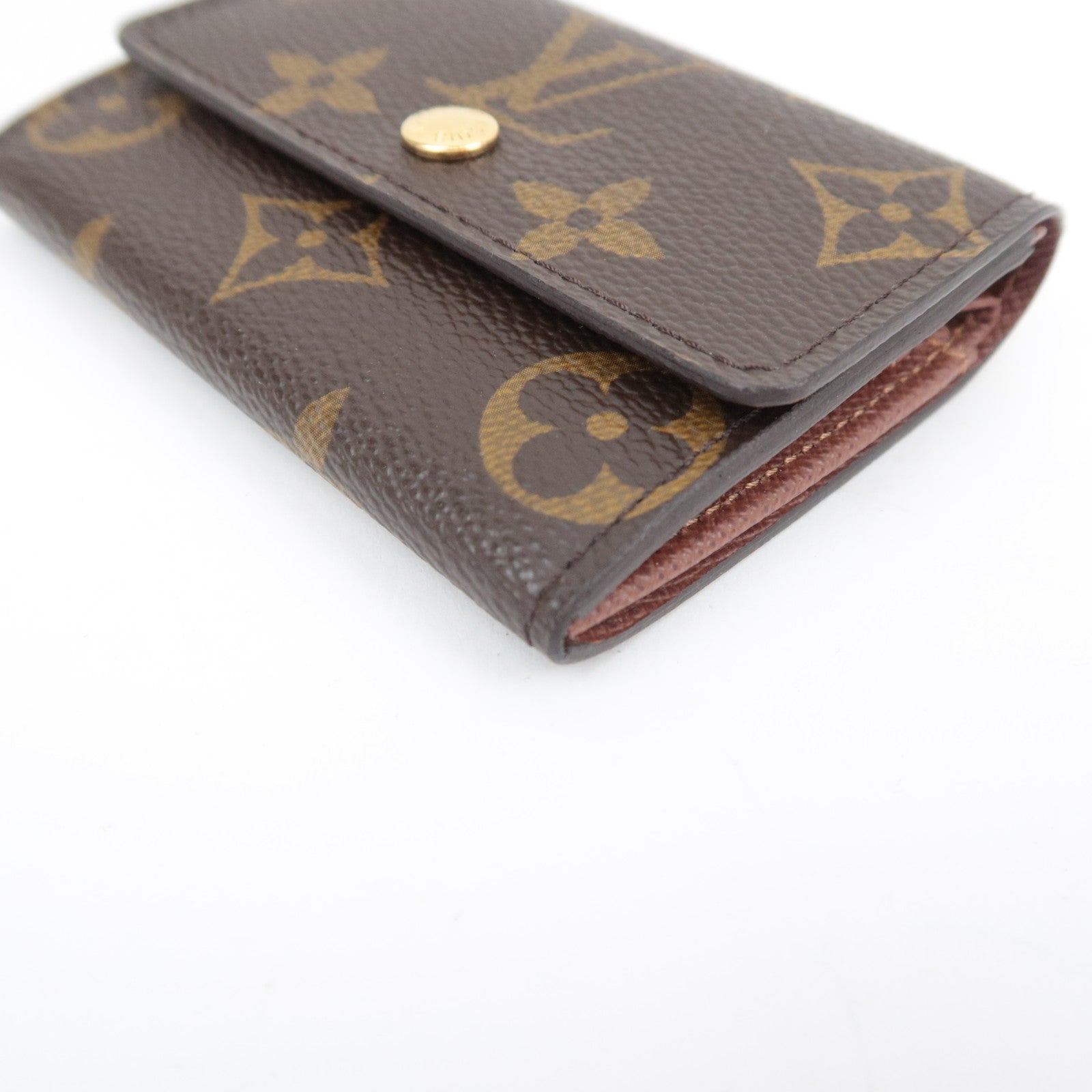 Louis Vuitton Monogram Porte Monnaie Plat Coin Purse M61930