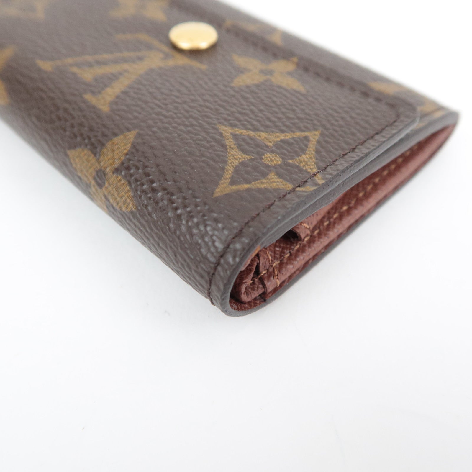 Louis Vuitton Monogram Porte Monnaie Plat Coin Purse M61930