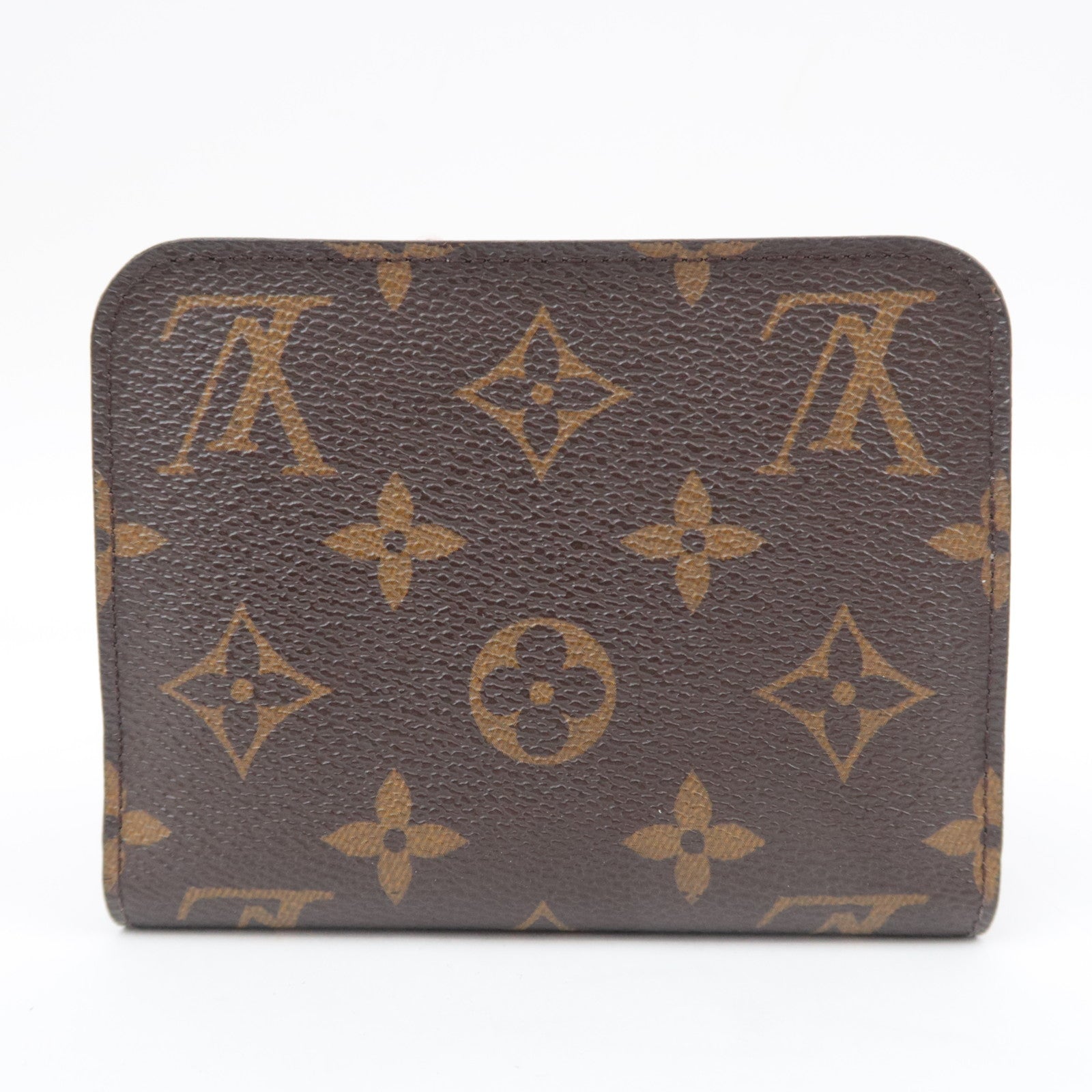 Louis Vuitton Monogram Fleuri Porte Monnaie Insolite Wallet Rose M60229