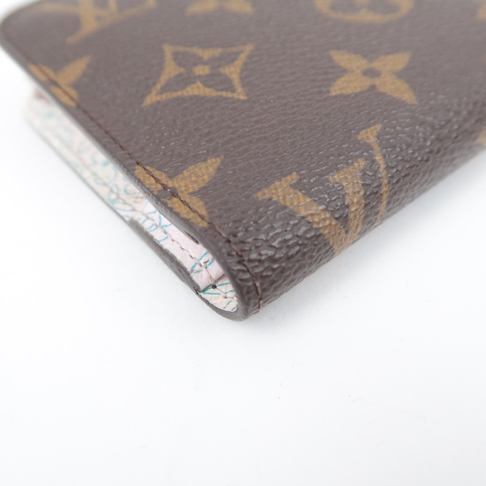 Louis Vuitton Monogram Fleuri Porte Monnaie Insolite Wallet Rose M60229