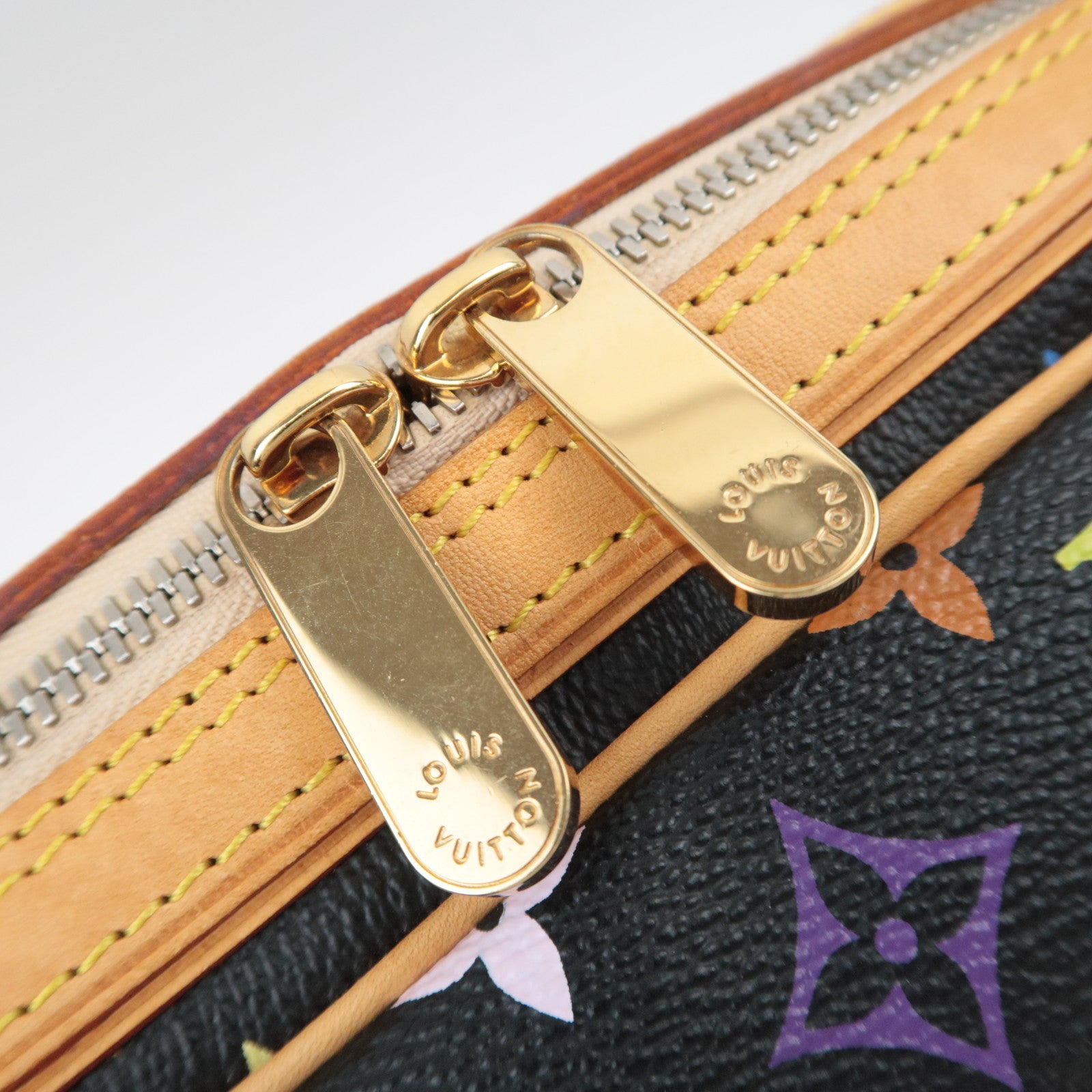 Louis Vuitton Monogram Multicolor Murakami Priscilla Handbag Noir M40097