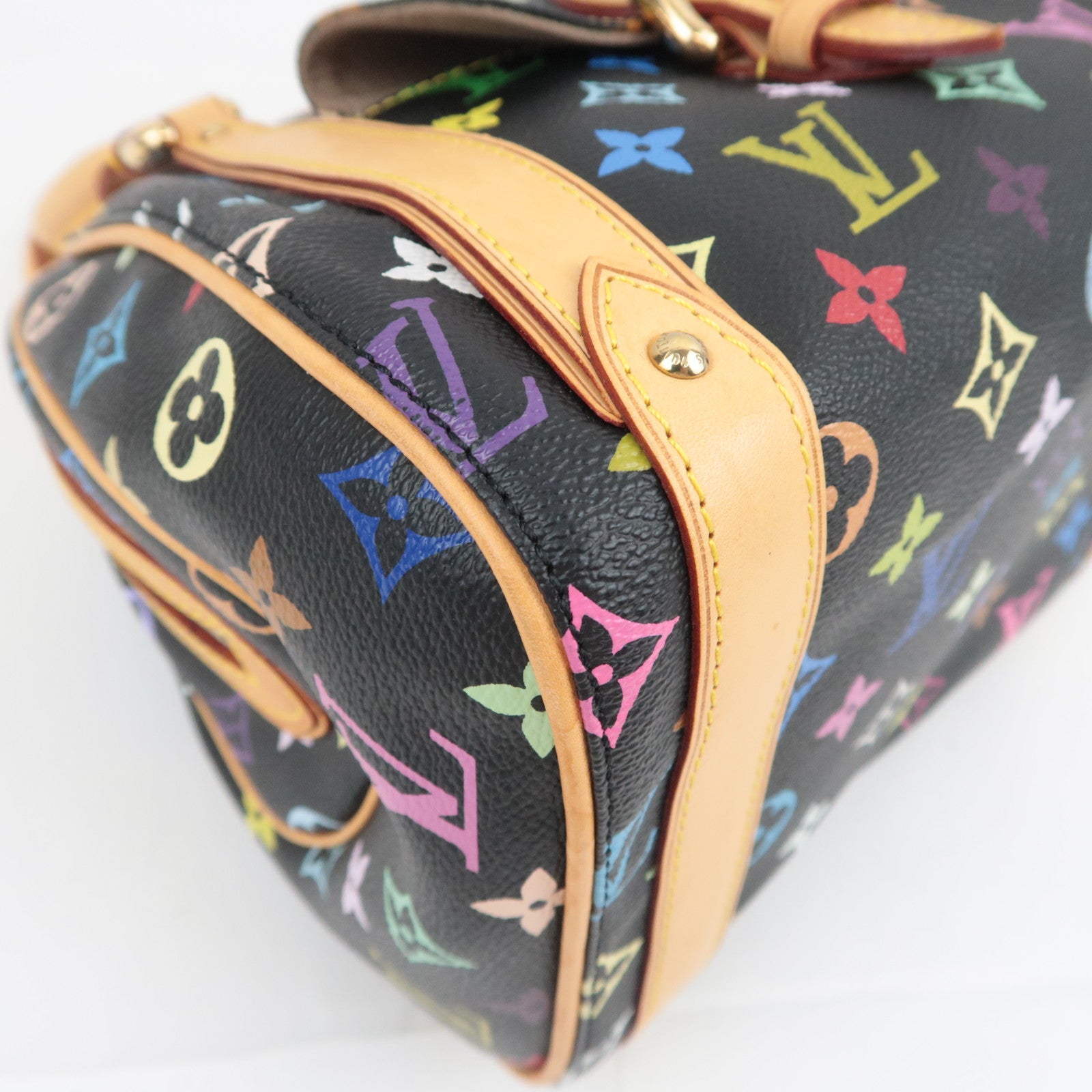 Louis Vuitton Monogram Multicolor Murakami Priscilla Handbag Noir M40097