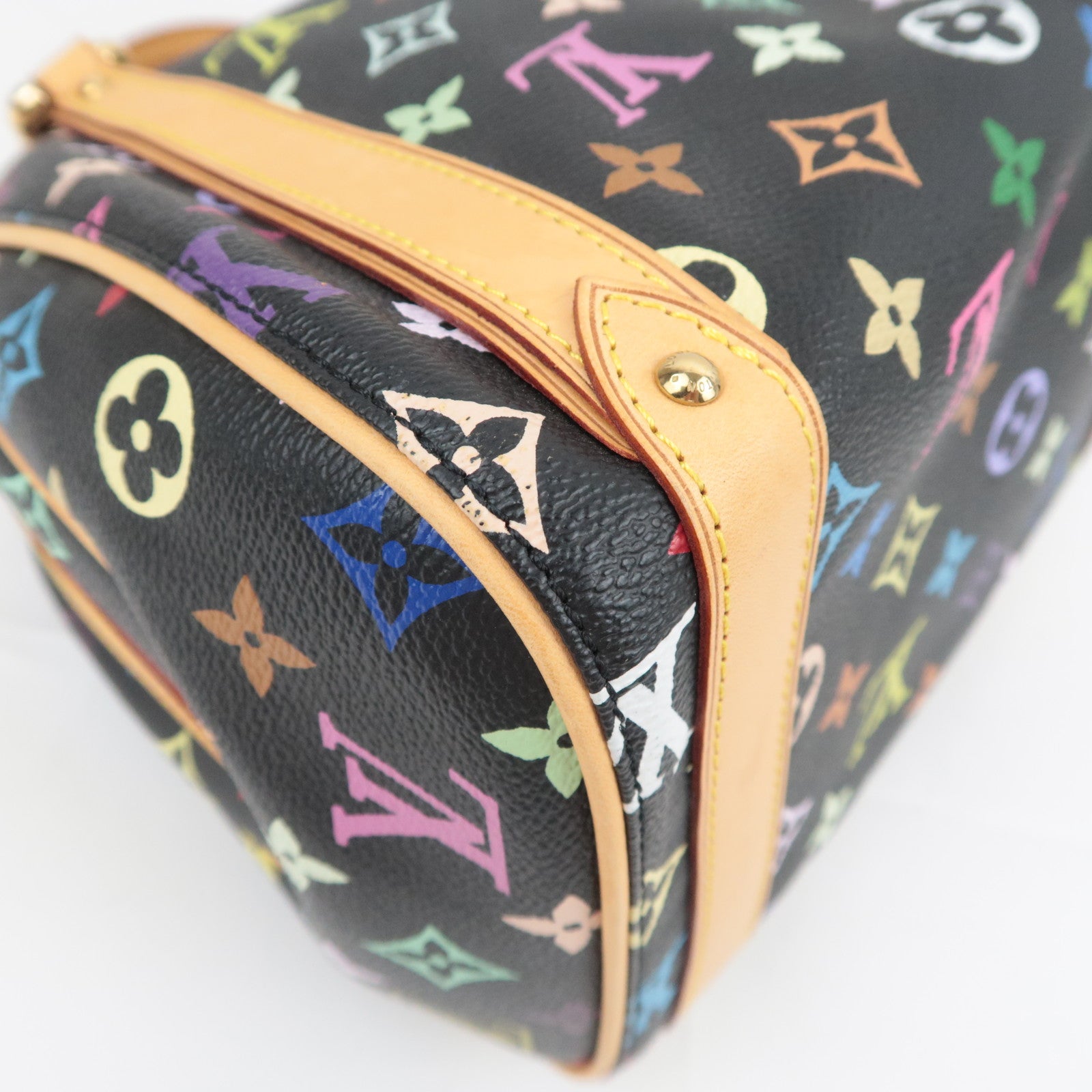 Louis Vuitton Monogram Multicolor Murakami Priscilla Handbag Noir M40097