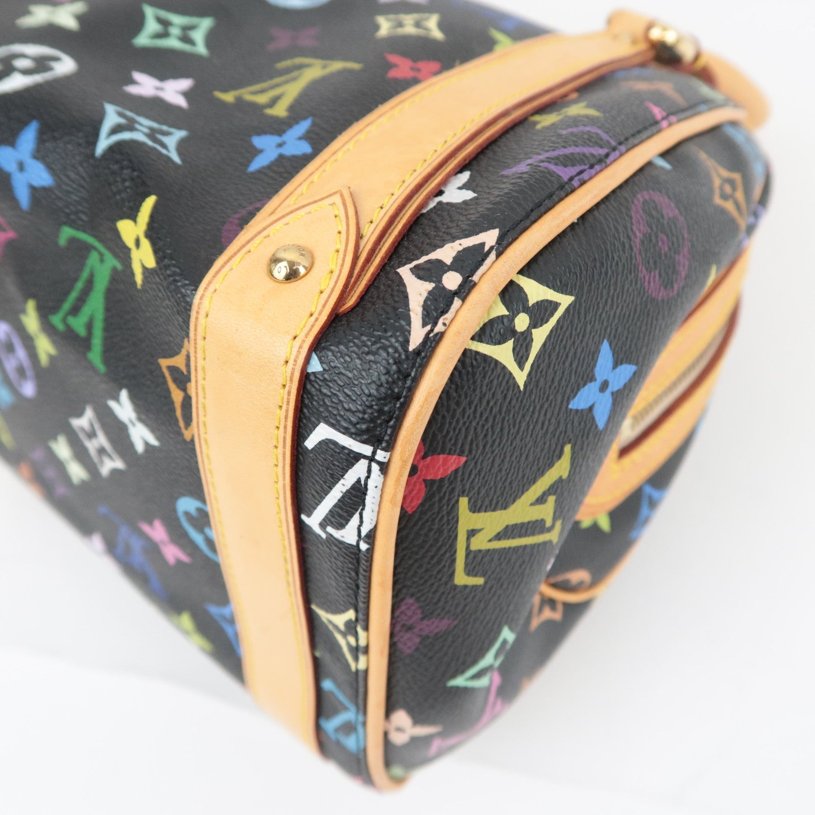 Louis Vuitton Monogram Multicolor Murakami Priscilla Handbag Noir M40097
