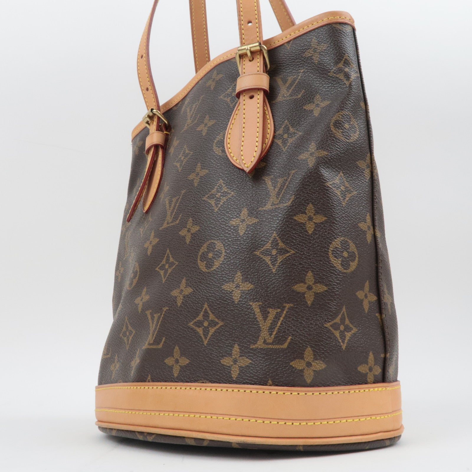 Louis Vuitton Monogram Bucket PM Shoulder Bag M42238