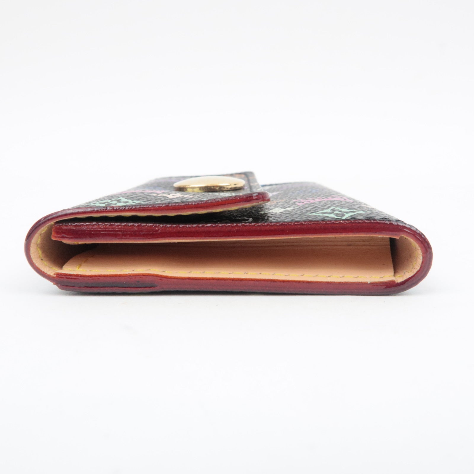 Louis Vuitton Monogram Multicolor Murakami Porte Monnaie Cozy Coin Case Noir M60007