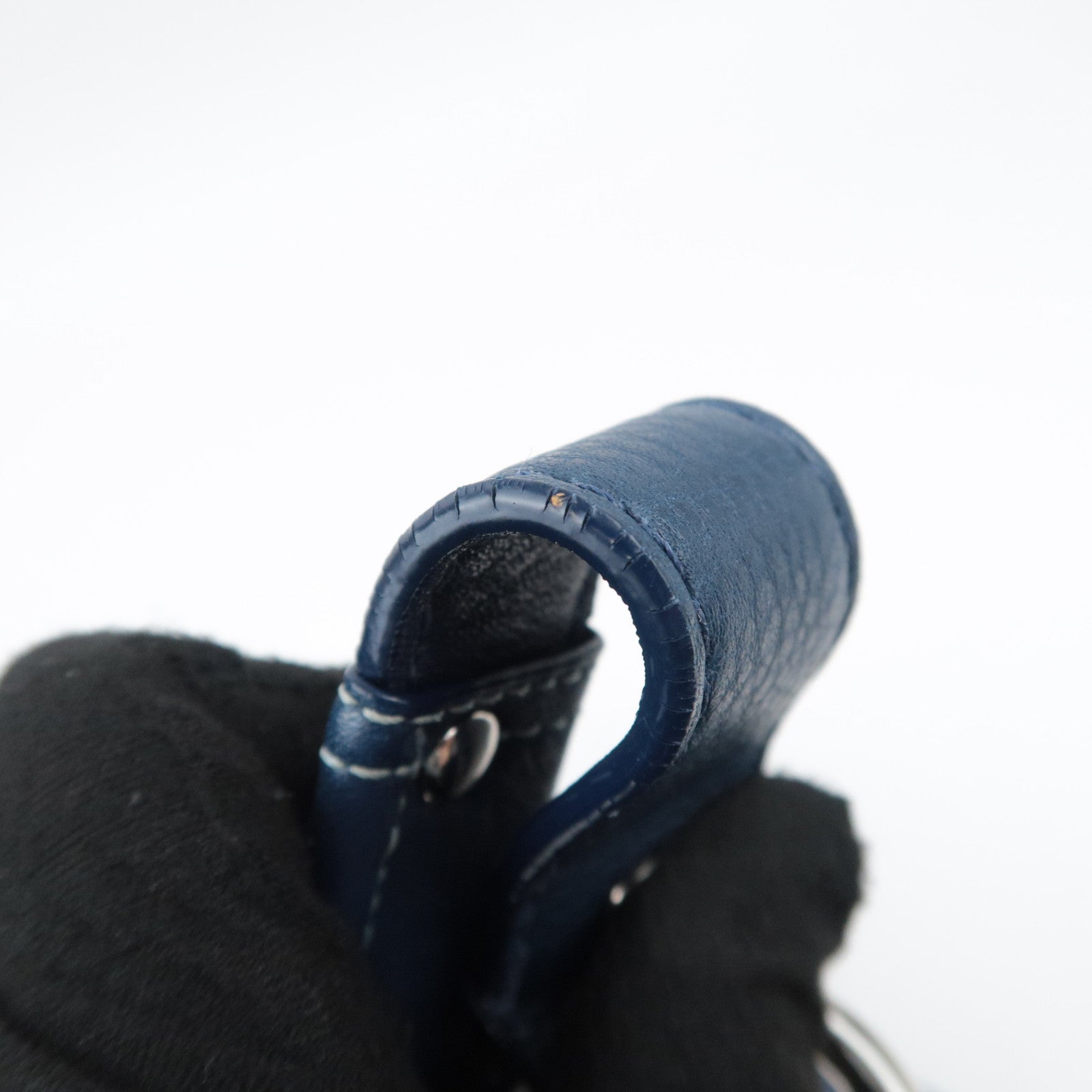 COACH Penelope Leather Shoulder Bag Navy 13159