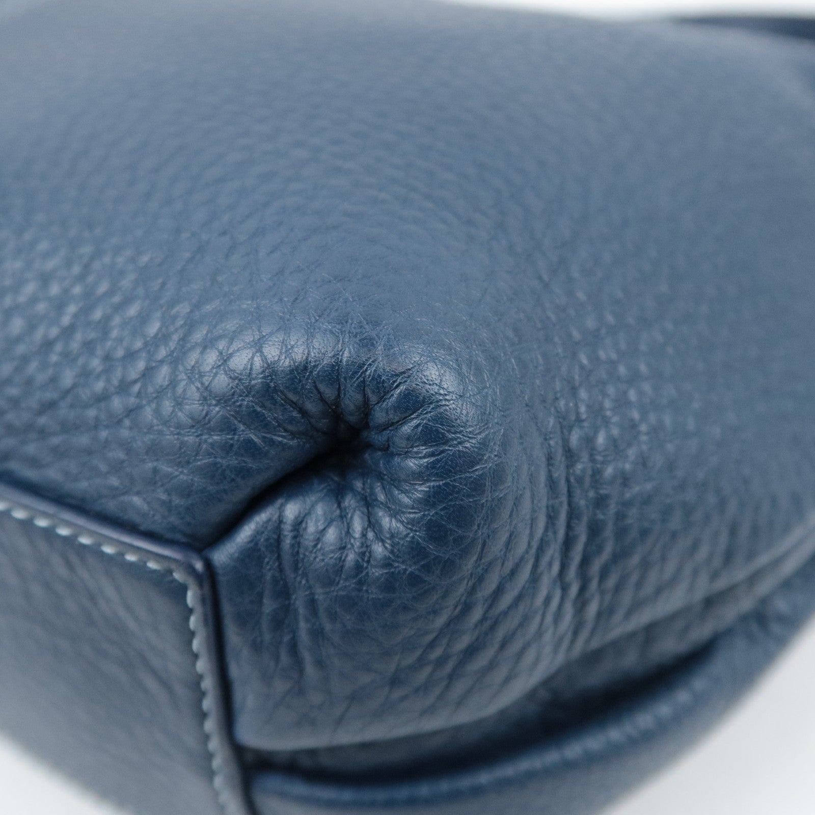 COACH Penelope Leather Shoulder Bag Navy 13159