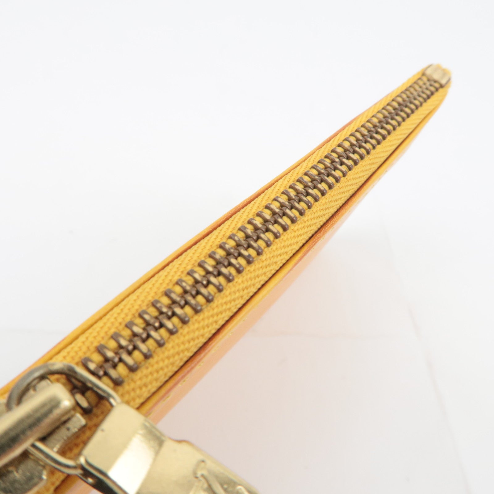 Louis Vuitton Epi Pochette Cles Coin Case Tassili Yellow M63809