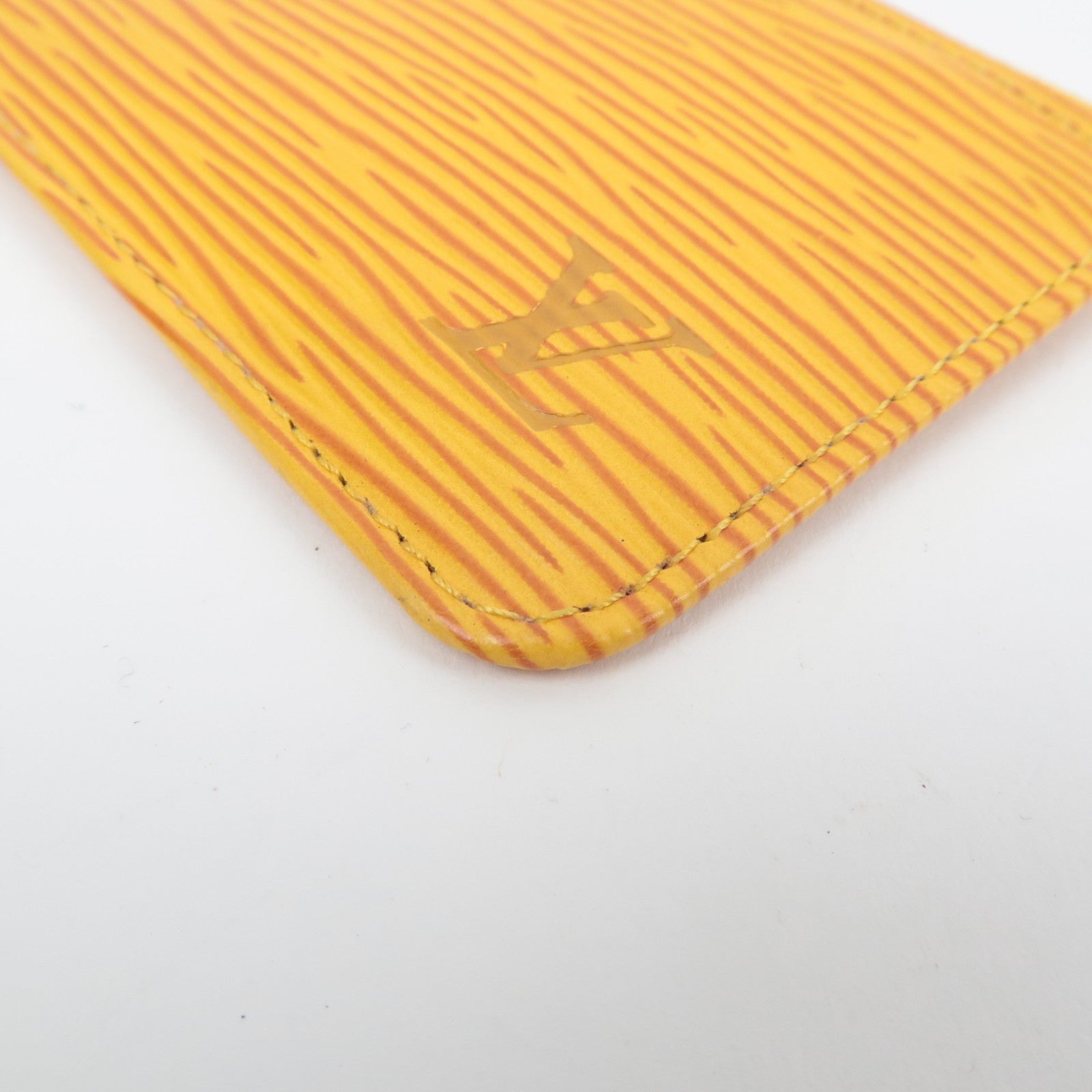Louis Vuitton Epi Pochette Cles Coin Case Tassili Yellow M63809