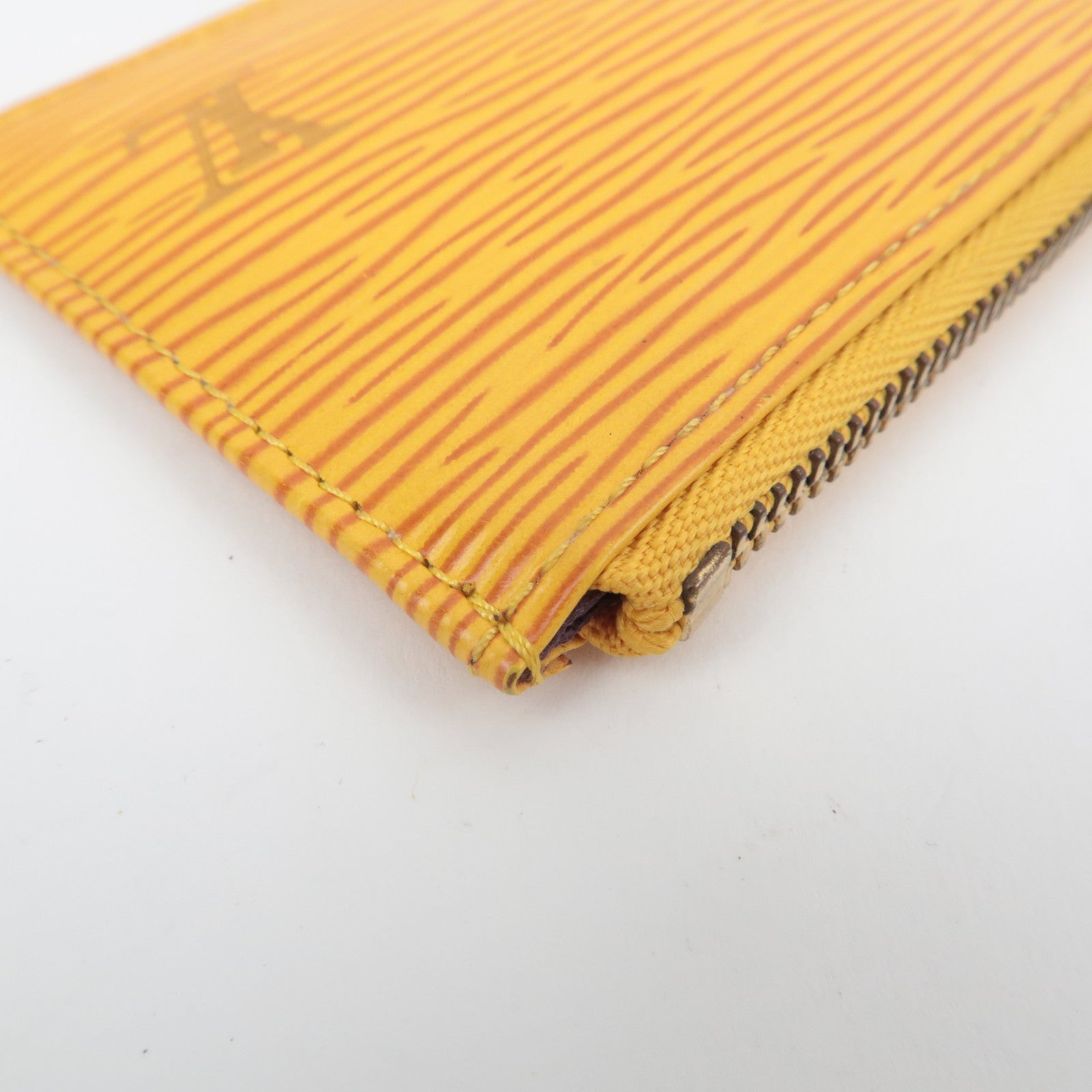 Louis Vuitton Epi Pochette Cles Coin Case Tassili Yellow M63809