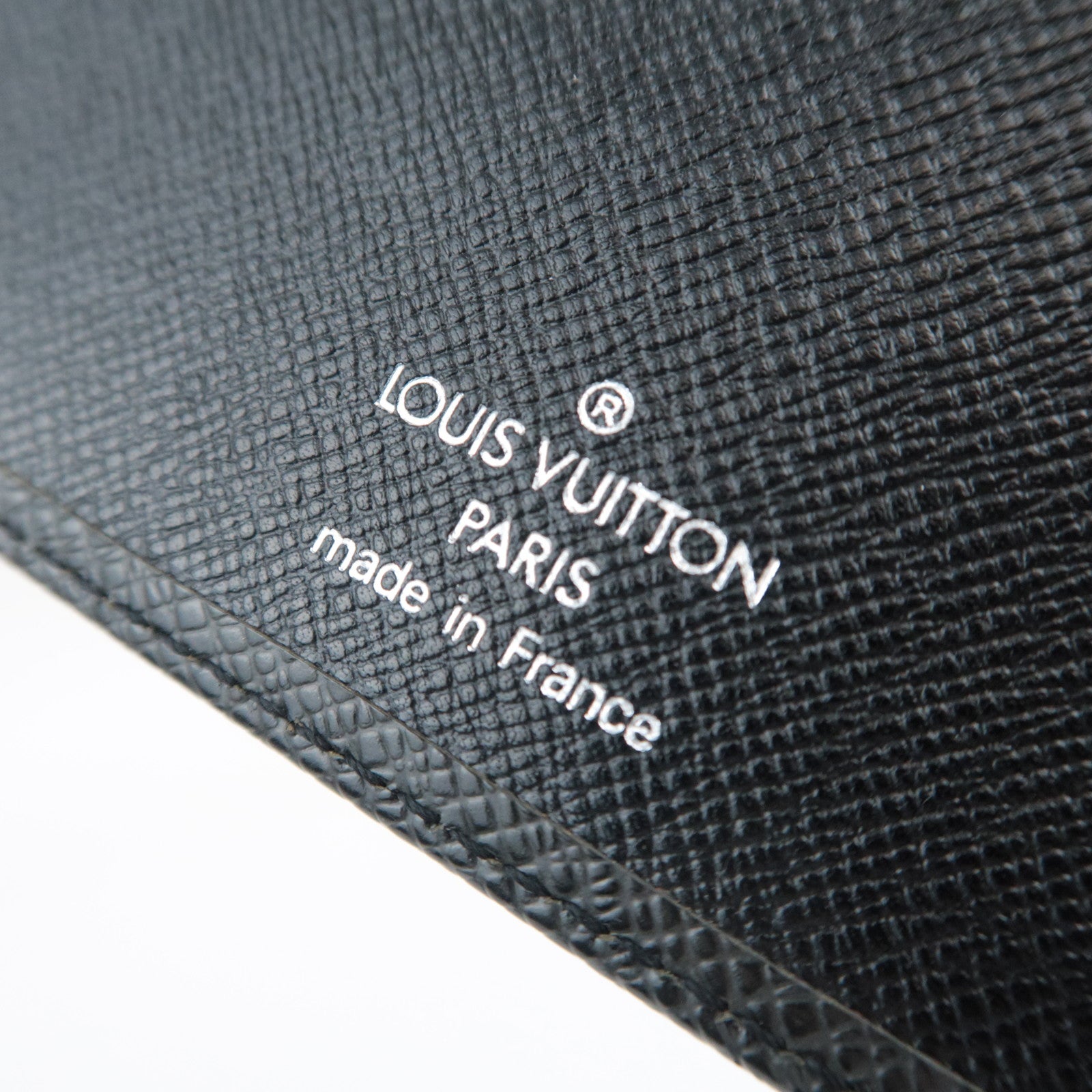 Louis Vuitton Taiga Agenda MM Planner Cover Ardoise R20423
