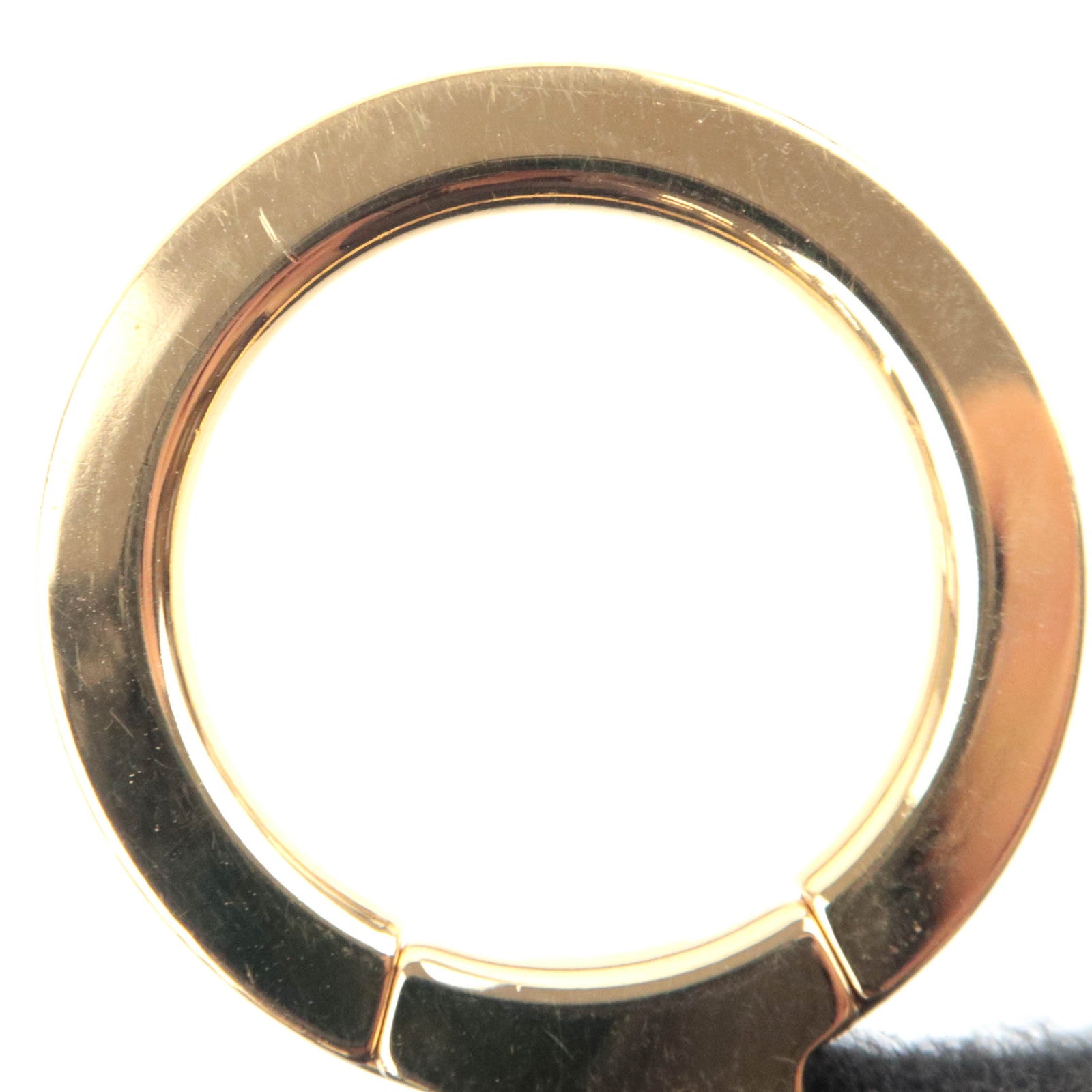 Louis Vuitton Ano Cles Key Ring Gold Color M62694
