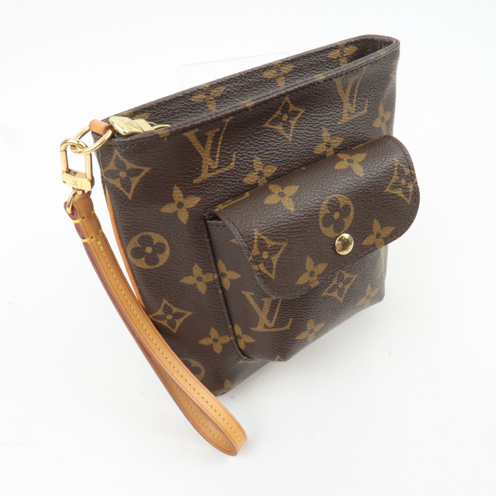 Louis Vuitton Monogram Partition Wristlet Bag M51902
