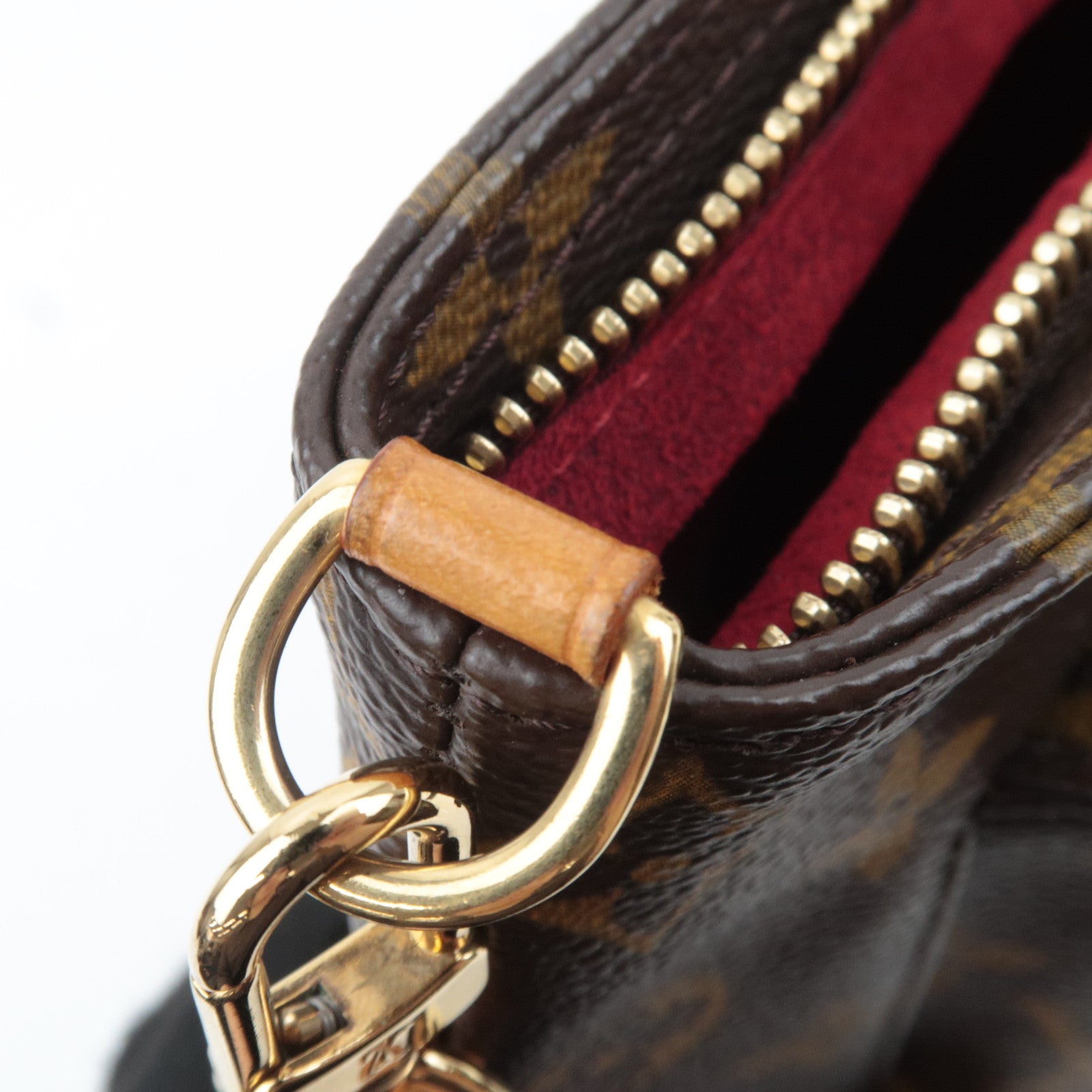 Louis Vuitton Monogram Partition Wristlet Bag M51902