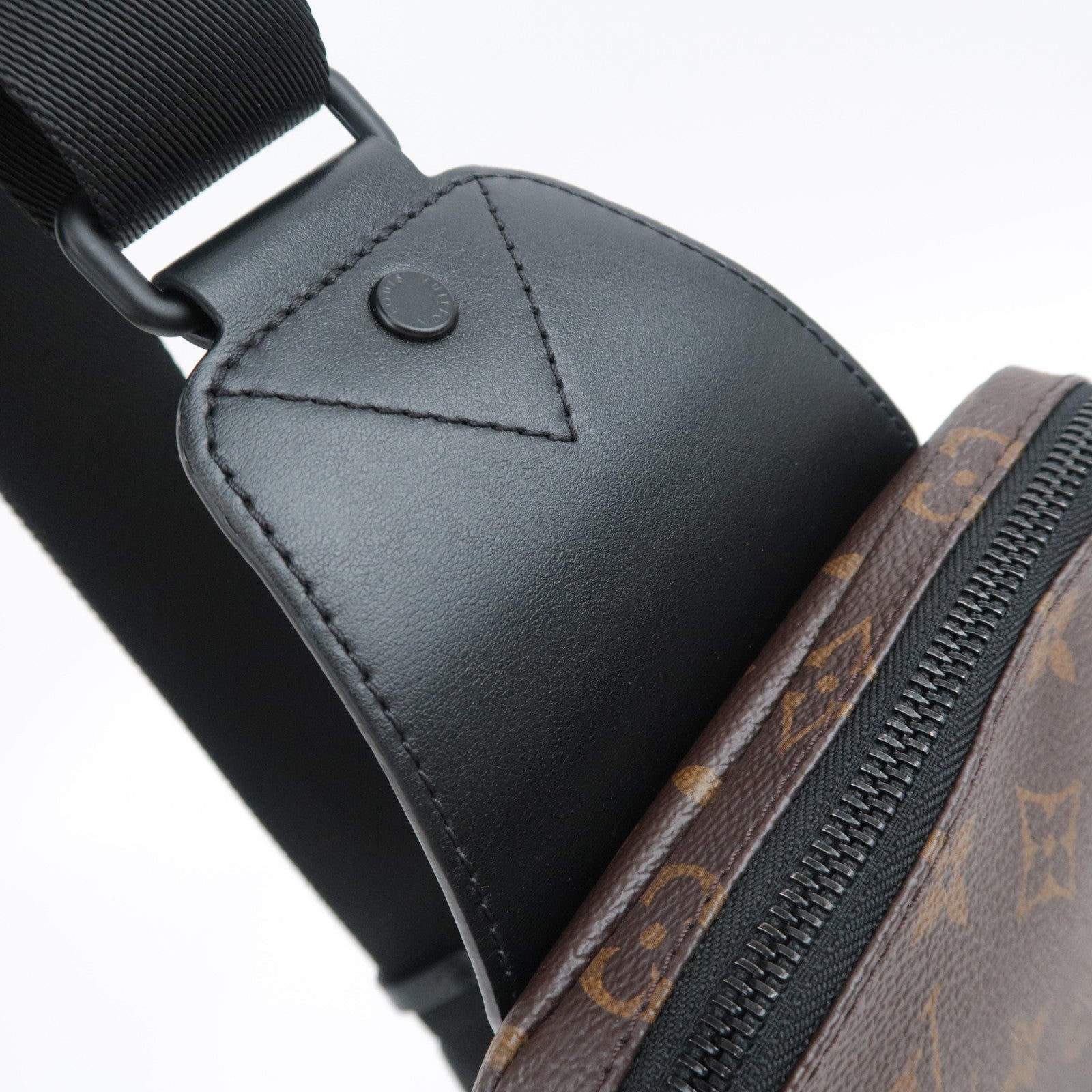 Louis Vuitton Monogram Macassar Avenue Sling Bag Body Bag M45897