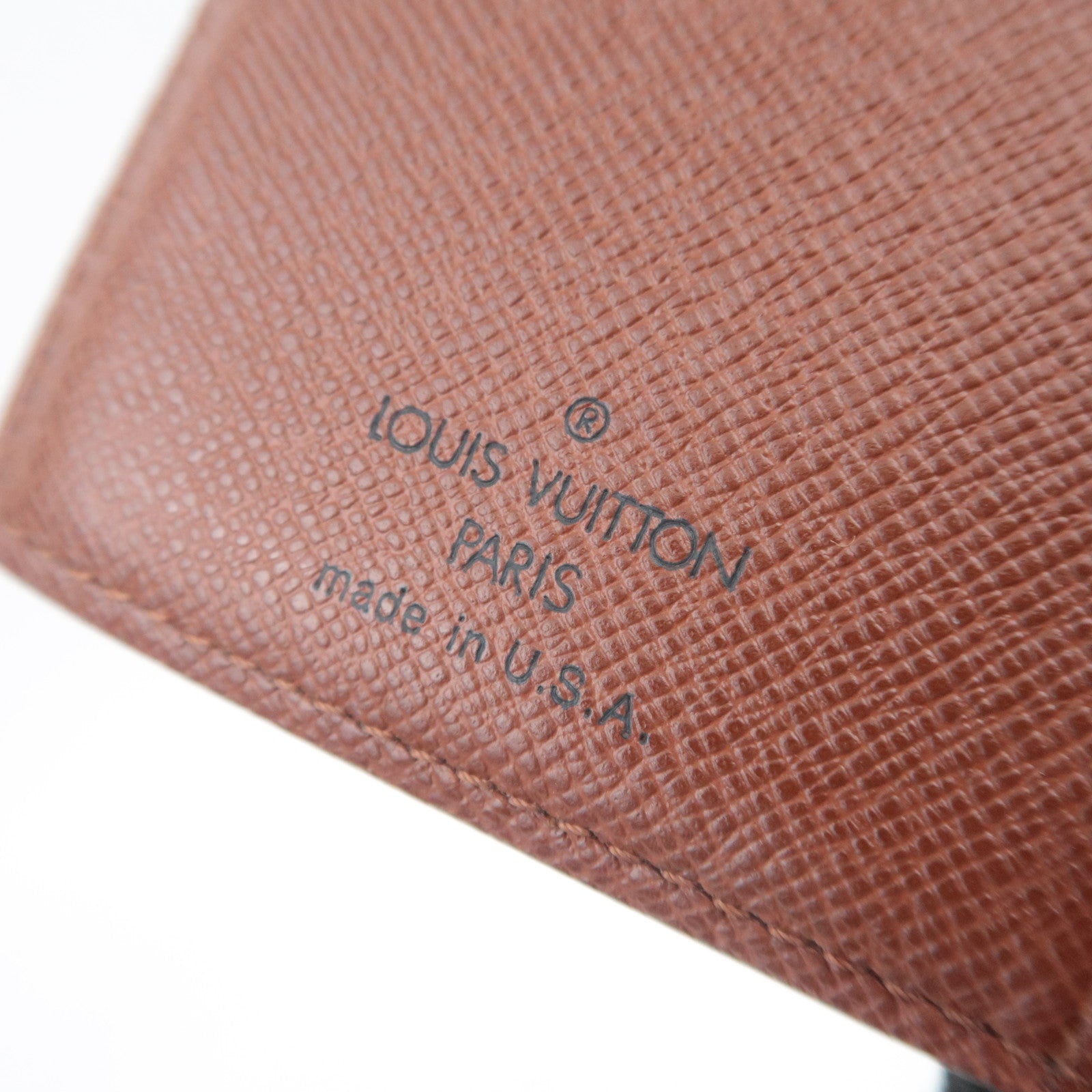 Louis Vuitton Monogram Agenda PM Planner Cover R20005