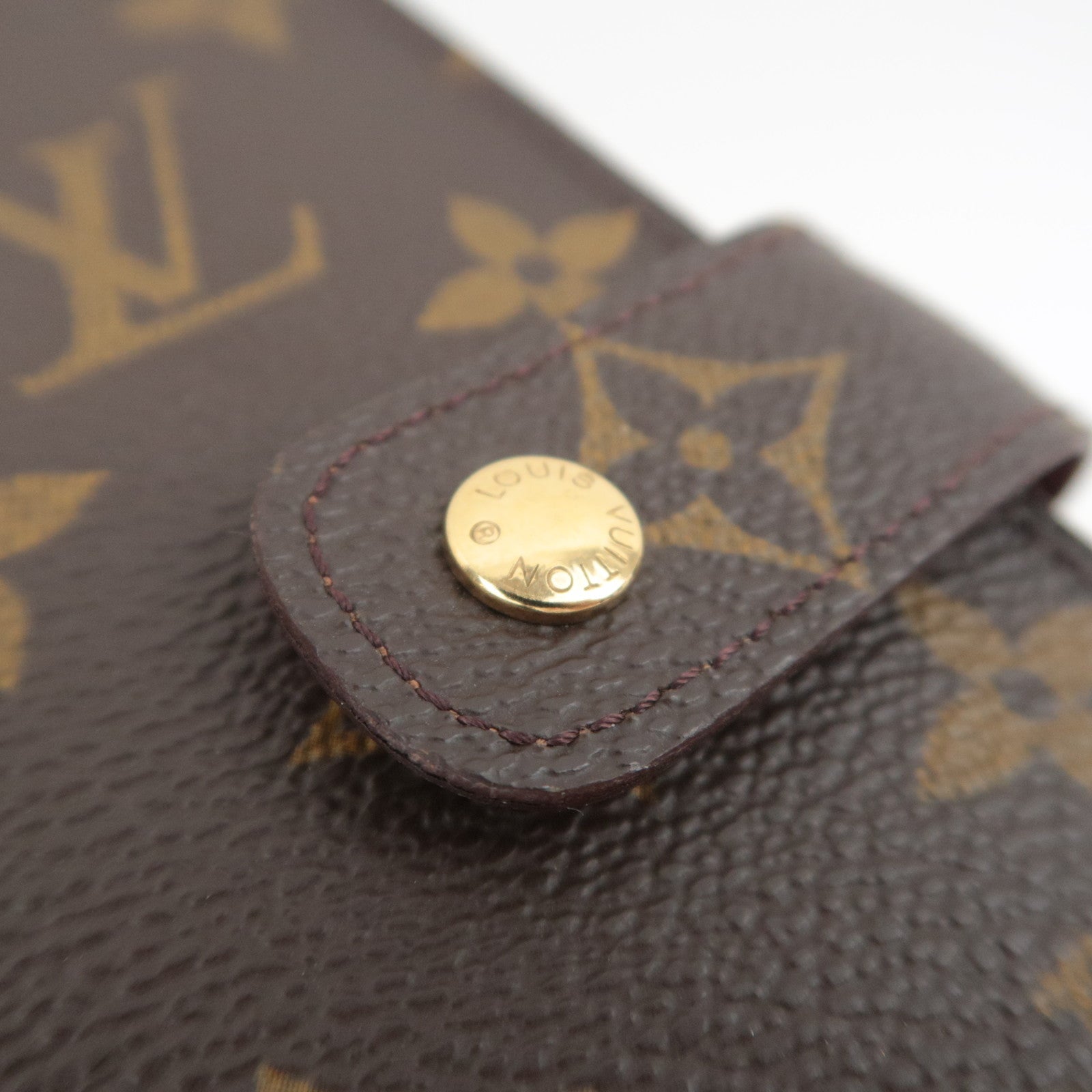 Louis Vuitton Monogram Agenda MM Planner Cover R20105