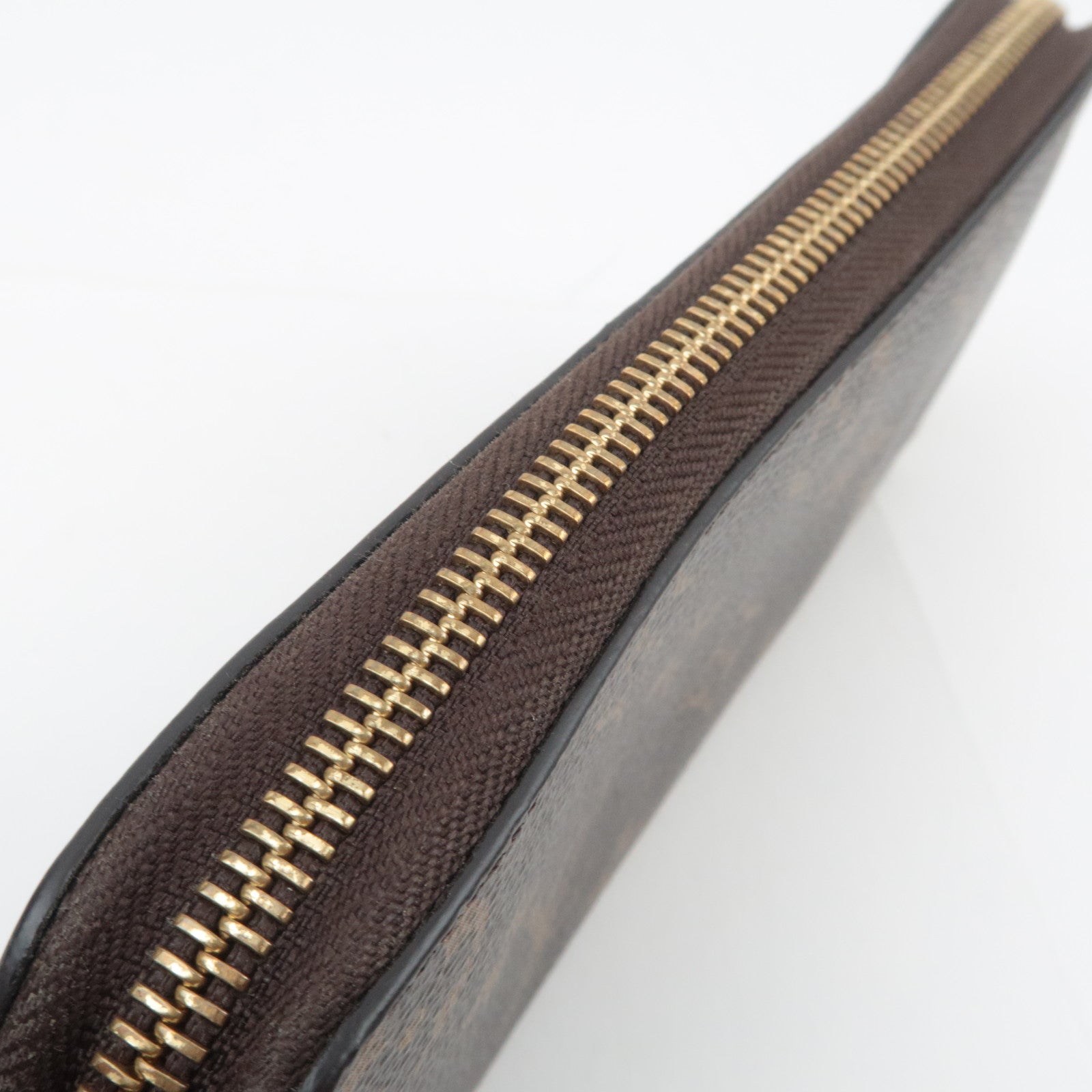 Louis Vuitton Monogram Portefeuille Clemence Long Wallet Rose Ballerine M61298