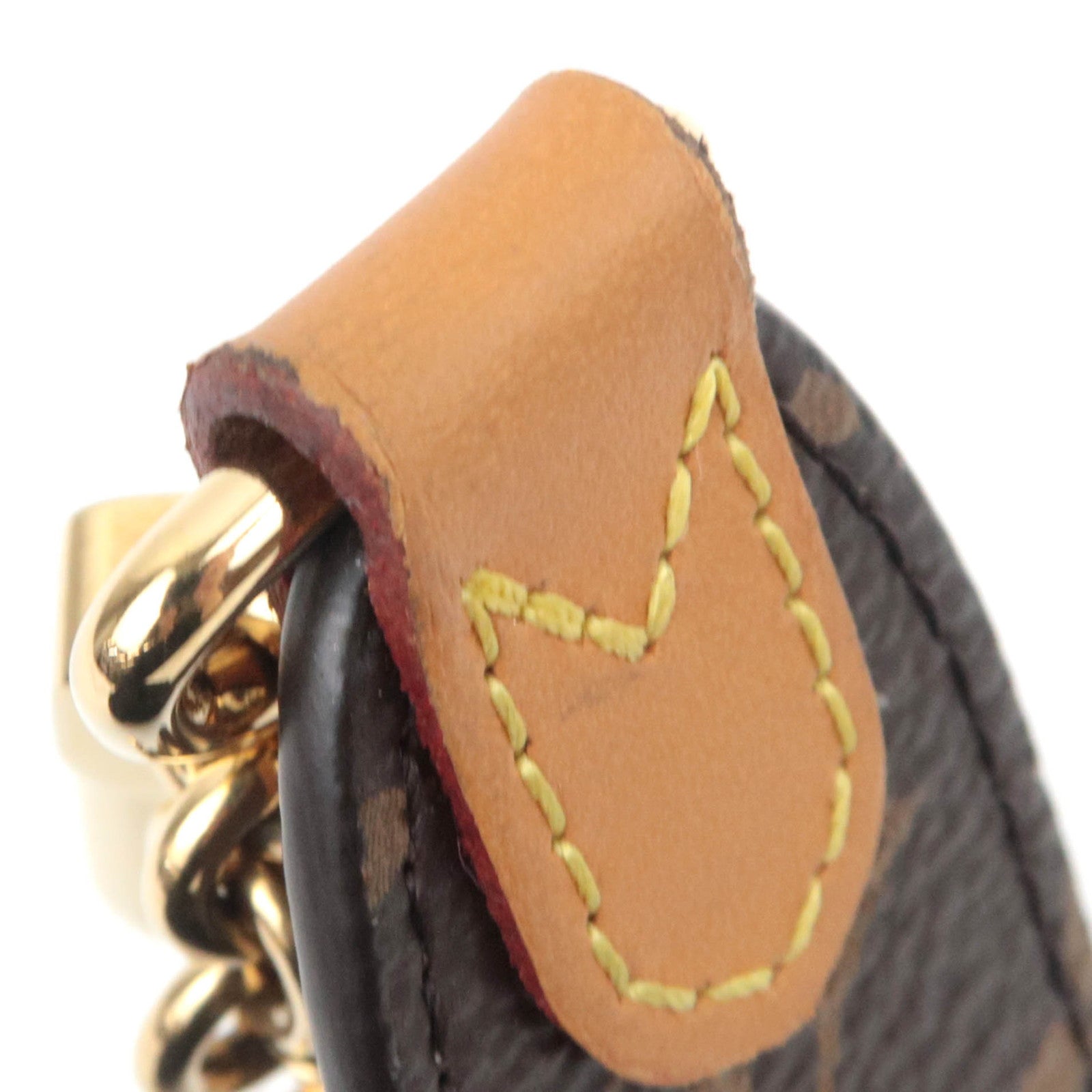 Louis Vuitton LV Cherished Monogram Bag Charm Key Ring M01184