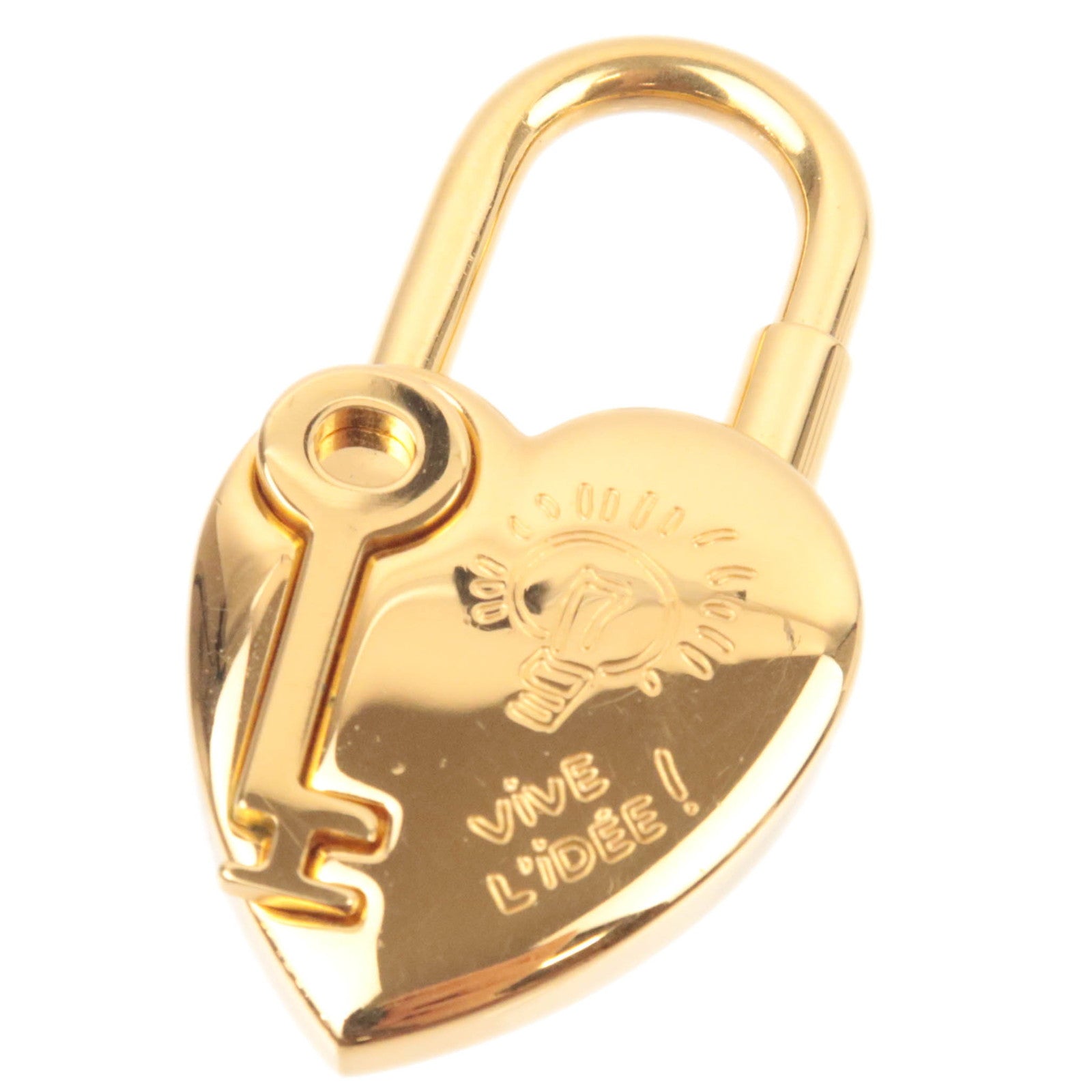 HERMES ViVE L'iDEE Lockhart Fantasy Charm Lock Gold Color89974