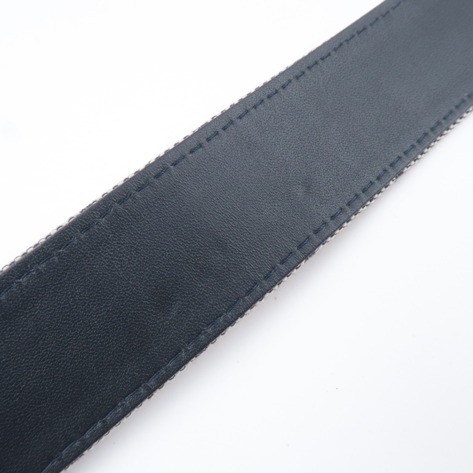 Louis Vuitton Monogram Mini Ceinture Belt 80/32 Blue M6816V