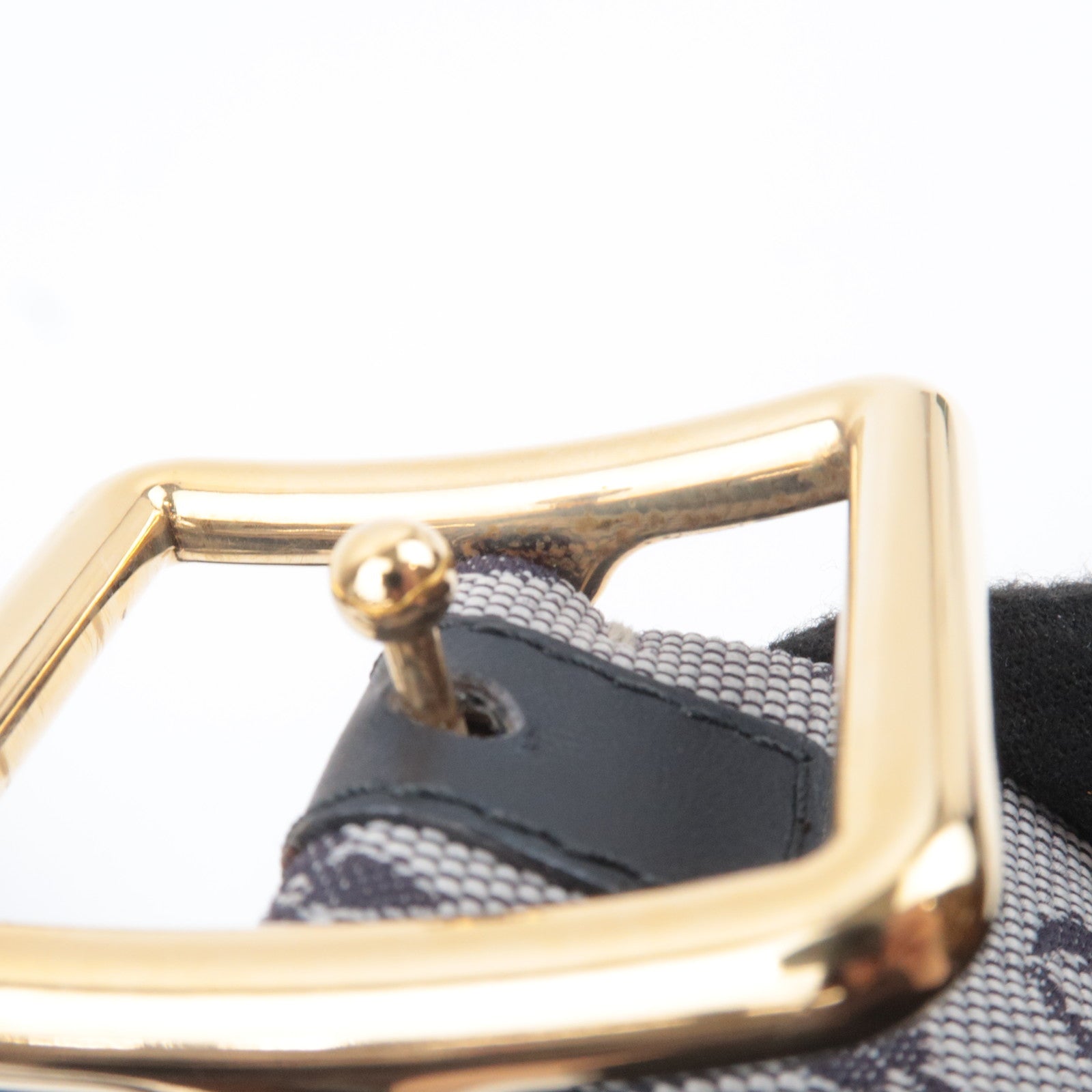Louis Vuitton Monogram Mini Ceinture Belt 80/32 Blue M6816V