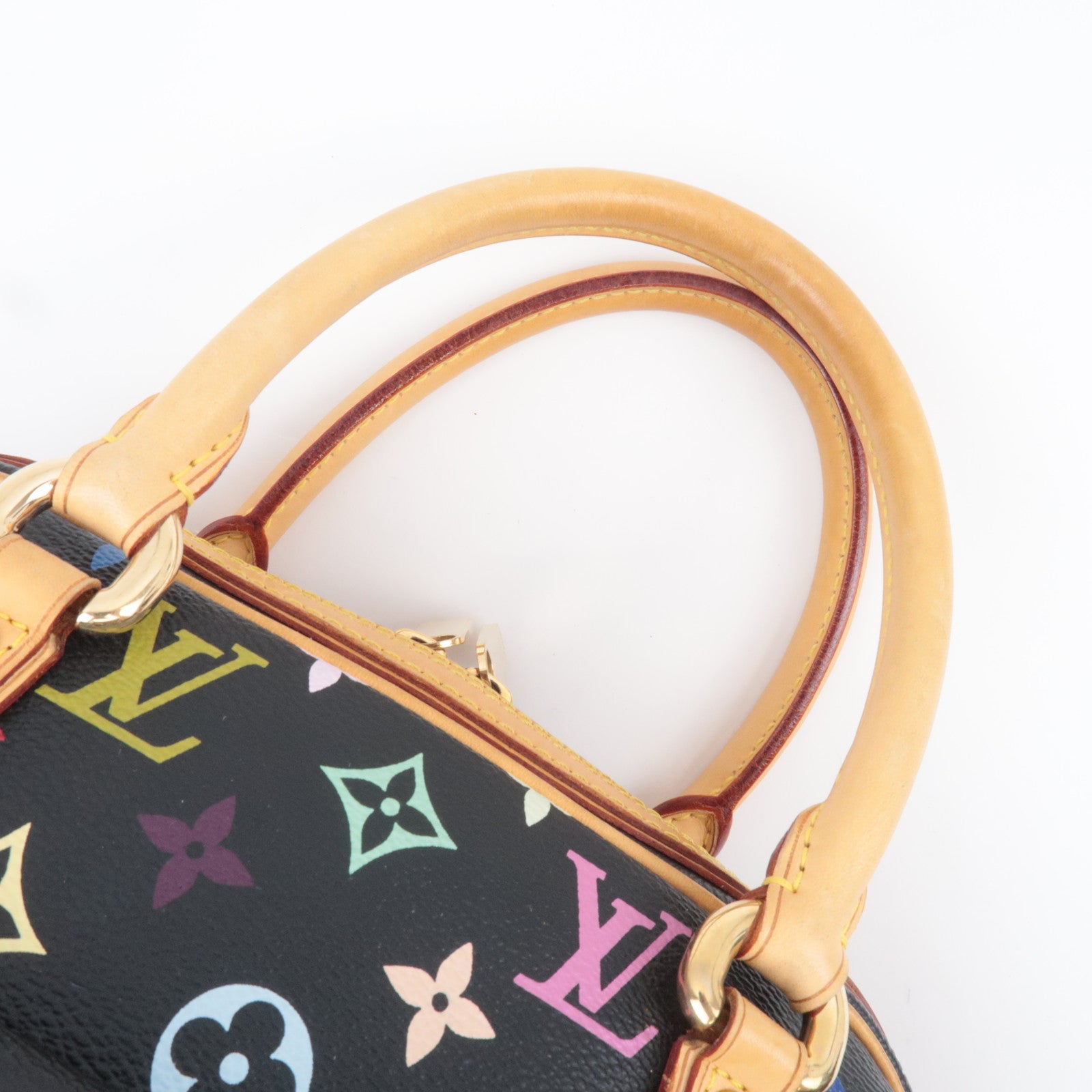 Louis Vuitton Monogram Multicolor Murakami Priscilla Handbag Noir M40097