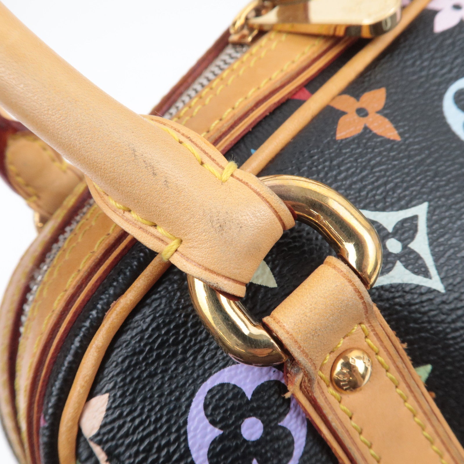 Louis Vuitton Monogram Multicolor Murakami Priscilla Handbag Noir M40097