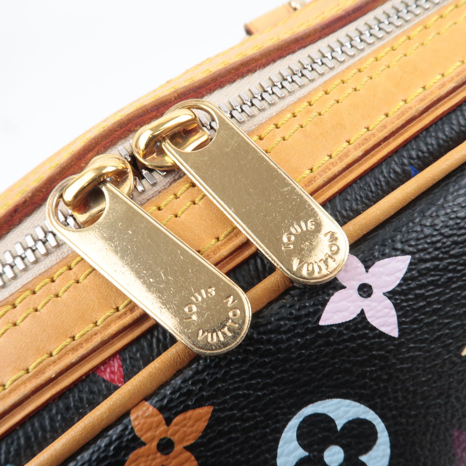 Louis Vuitton Monogram Multicolor Murakami Priscilla Handbag Noir M40097