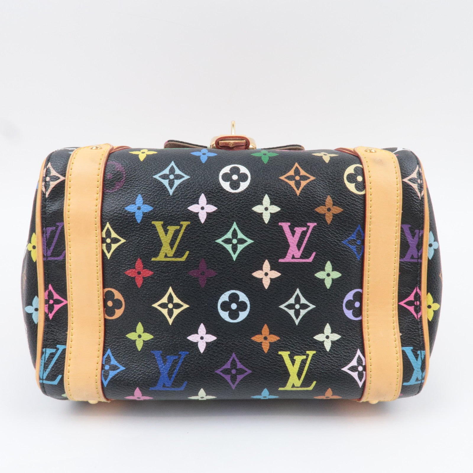 Louis Vuitton Monogram Multicolor Murakami Priscilla Handbag Noir M40097