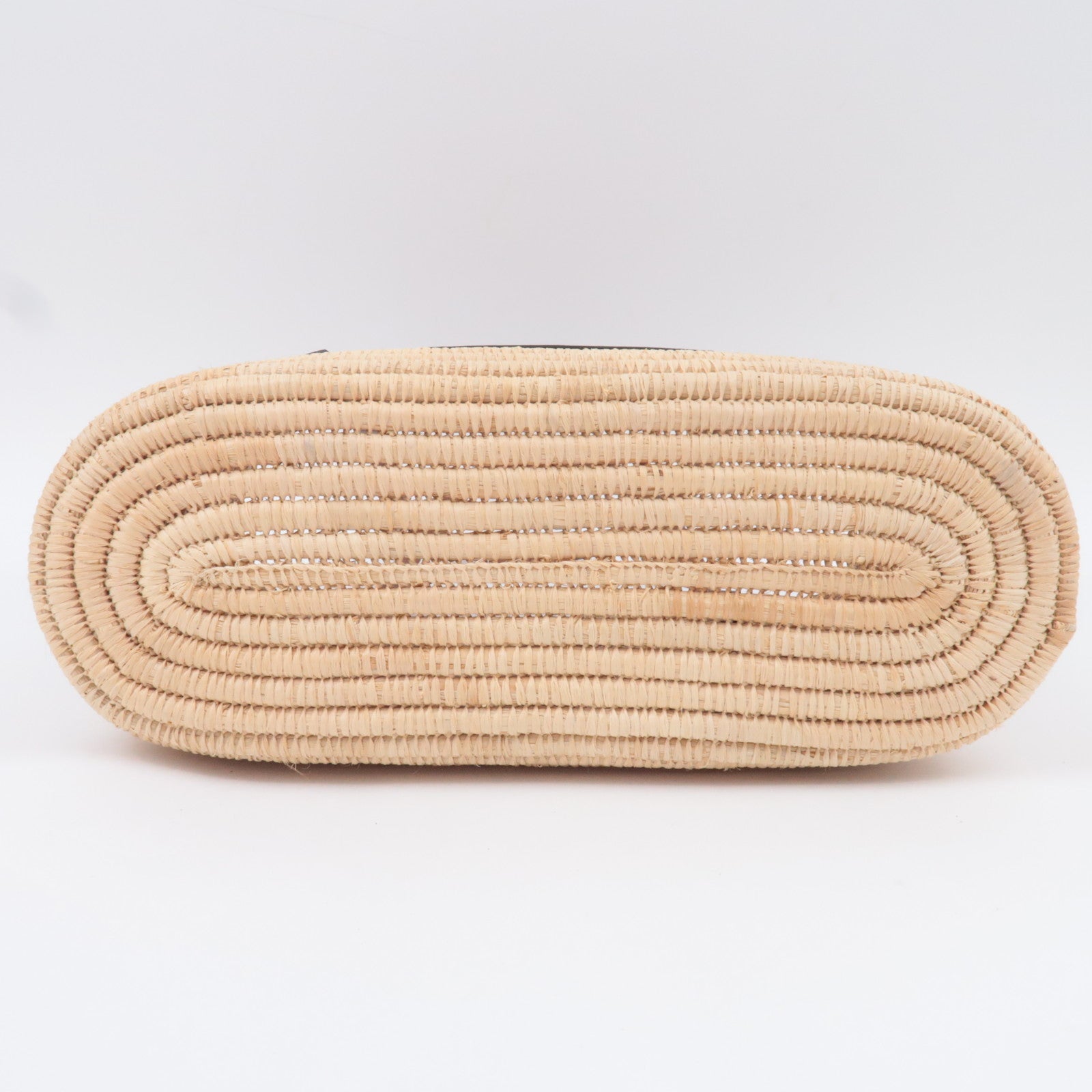 LOEWE Square Basket Bag Small Raffia Handbag Tan