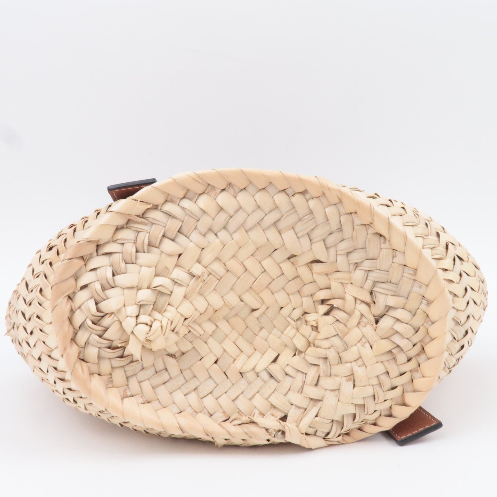 LOEWE Small Basket Bag Raffia Tan