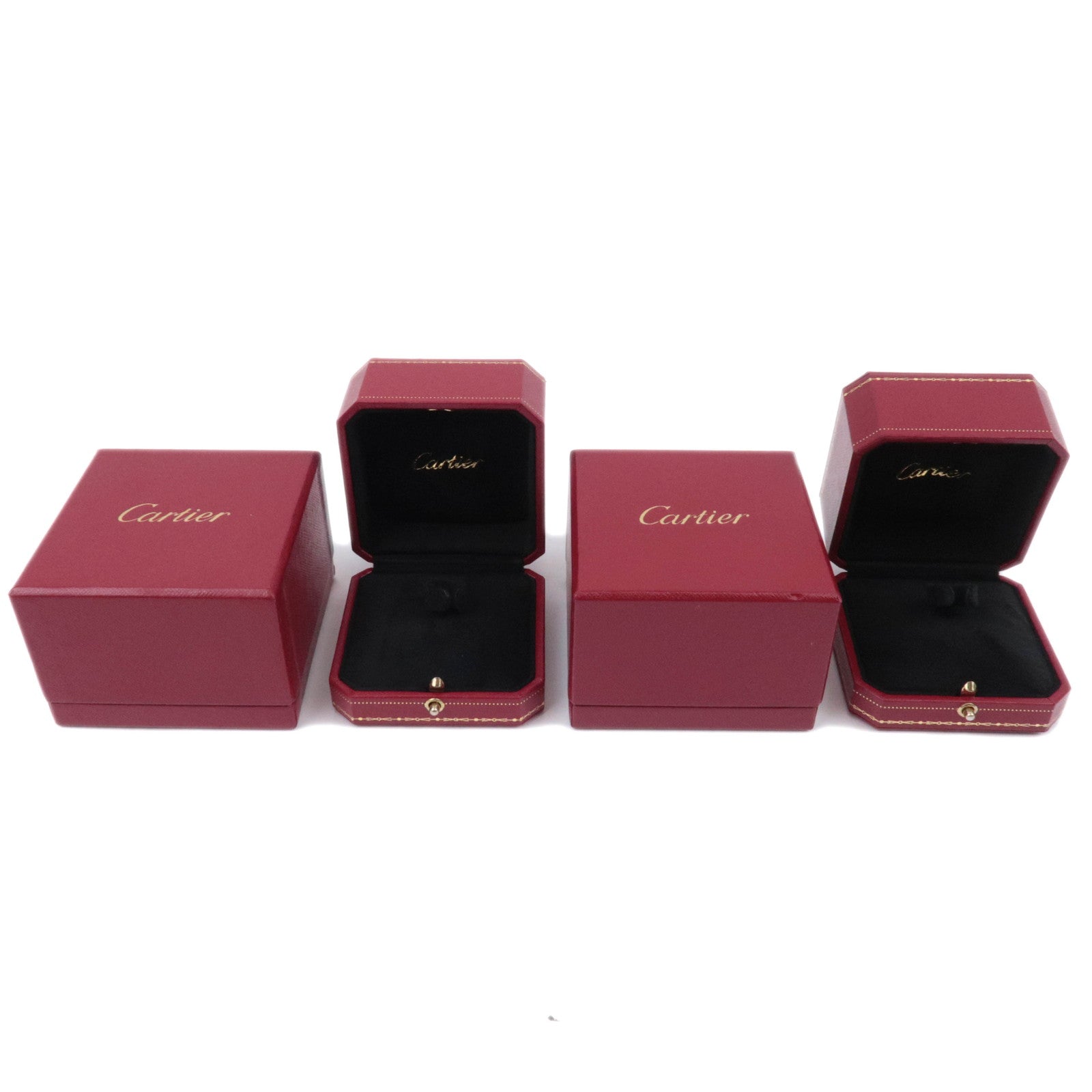 Cartier Set of 2 Jewelry Box For Rings90131