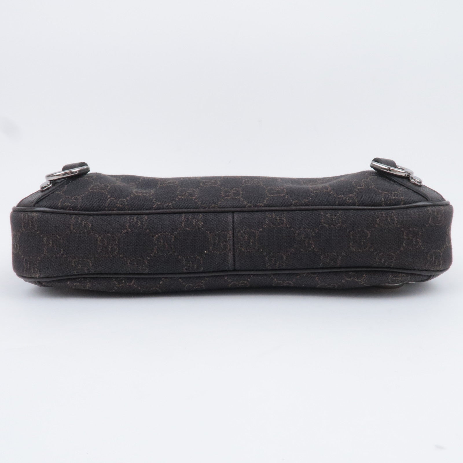 GUCCI Abby GG Canvas Shoulder Bag Brown 268637