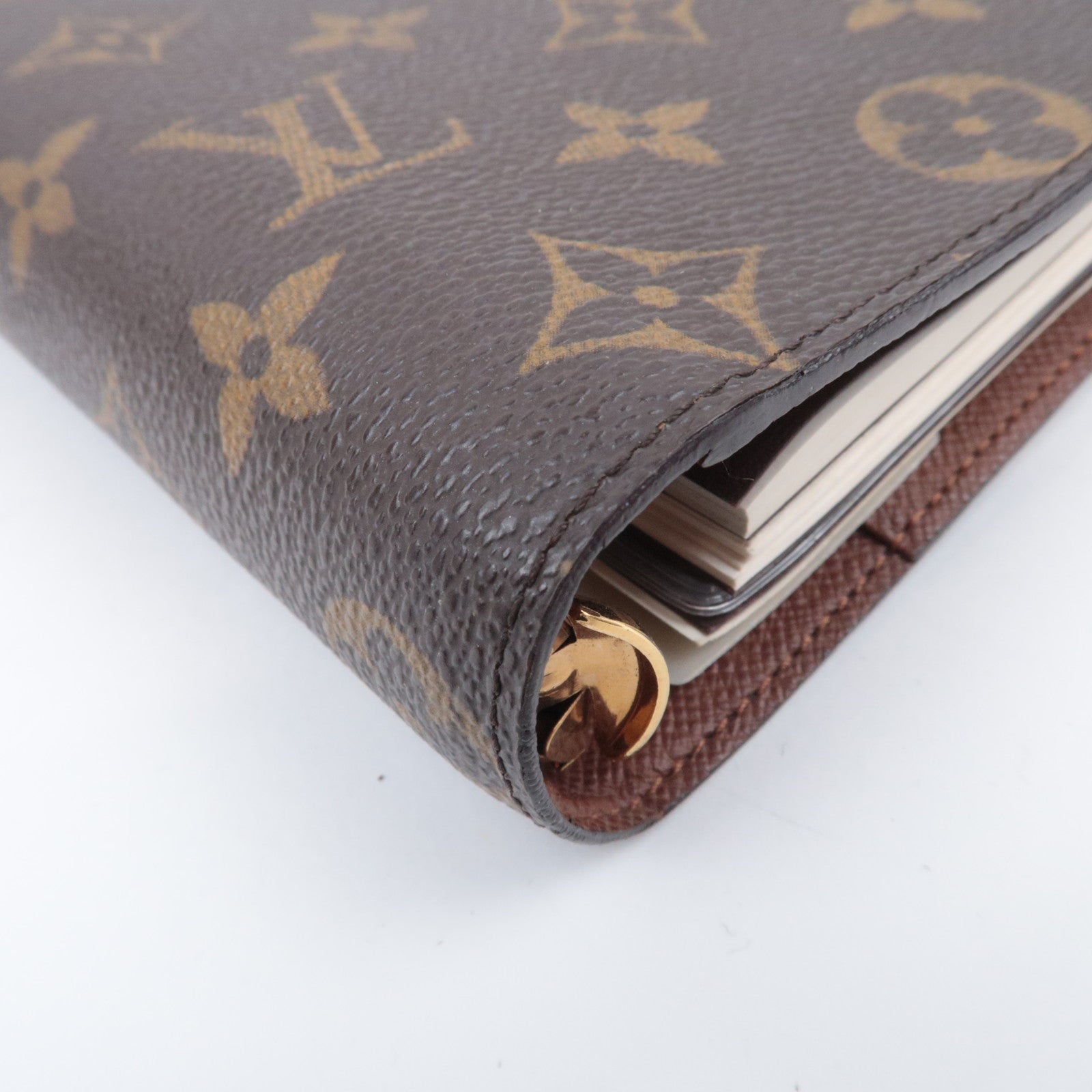 Louis Vuitton Monogram Agenda MM Planner Cover R20105