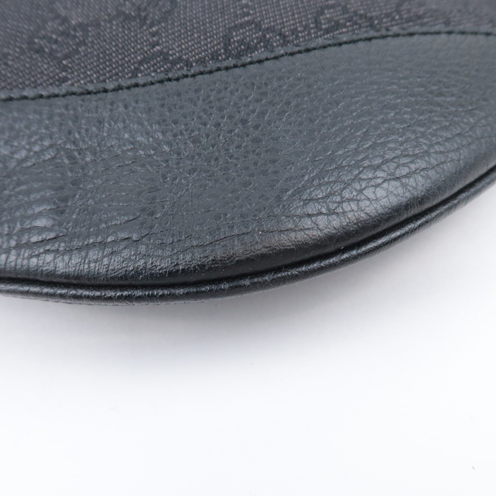GUCCI GG Canvas Shoulder Bag Black 272380