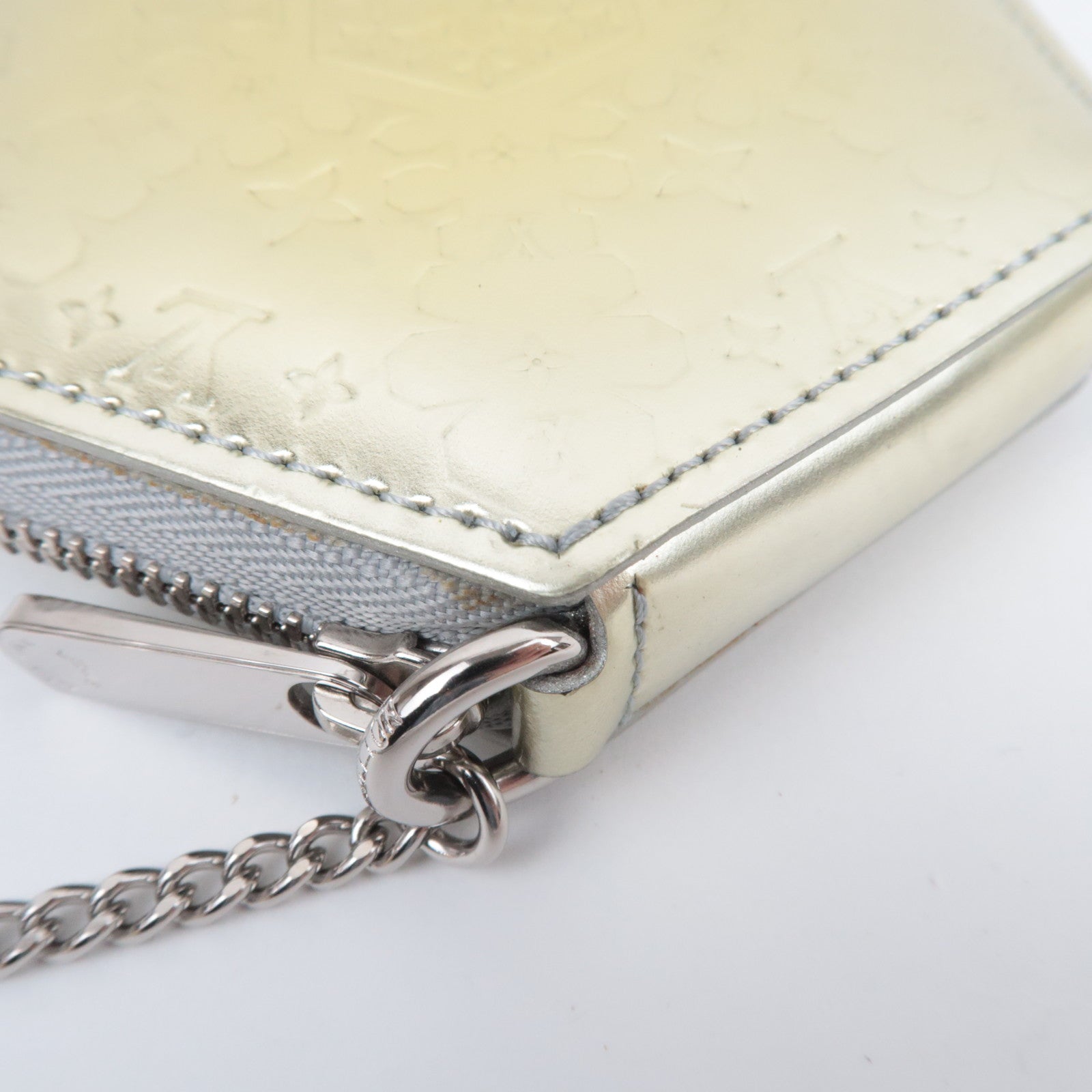 Louis Vuitton Vernis Porte Monnaie Flocon Coin Case M58215