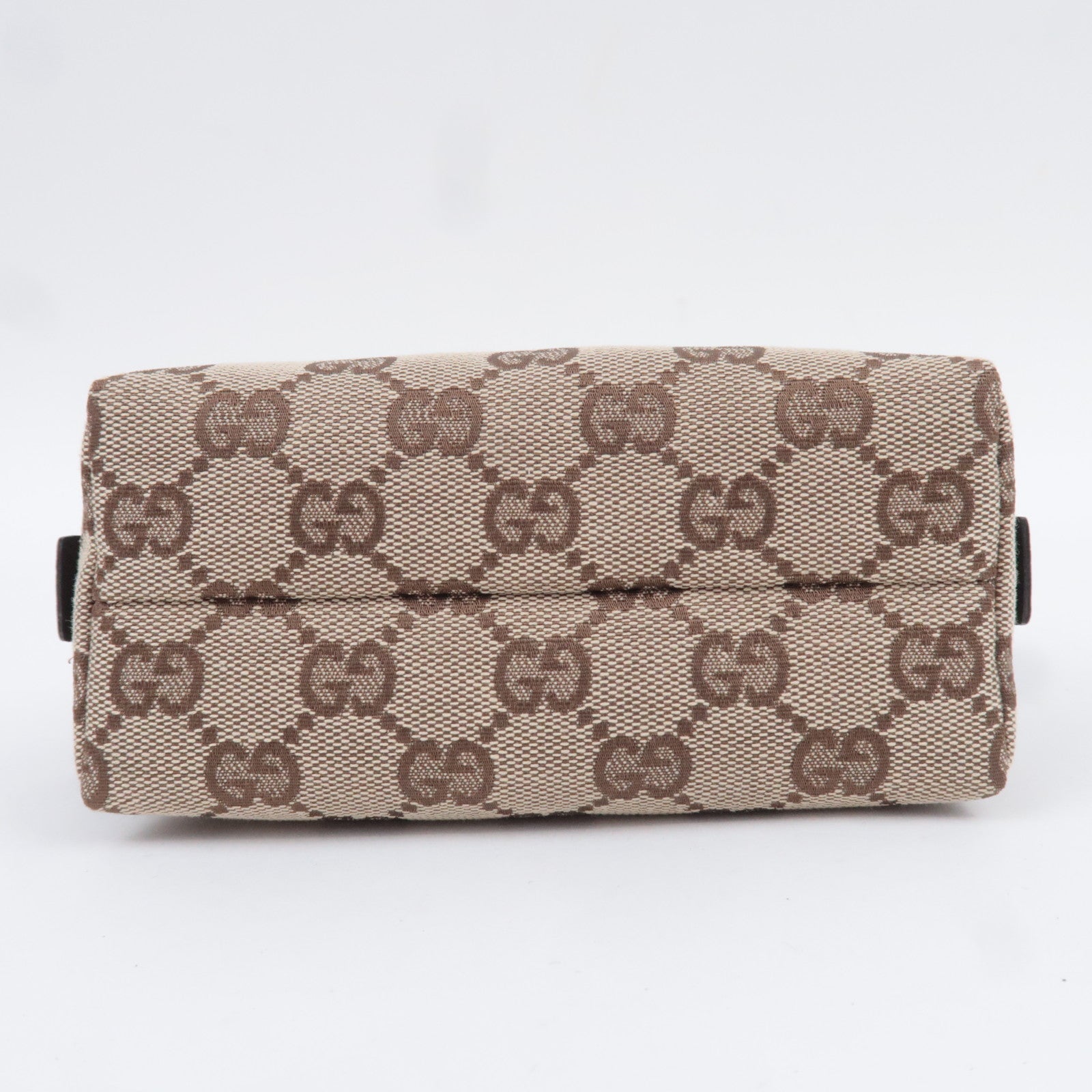 GUCCI GG Canvas Small Pouch Brown 29596