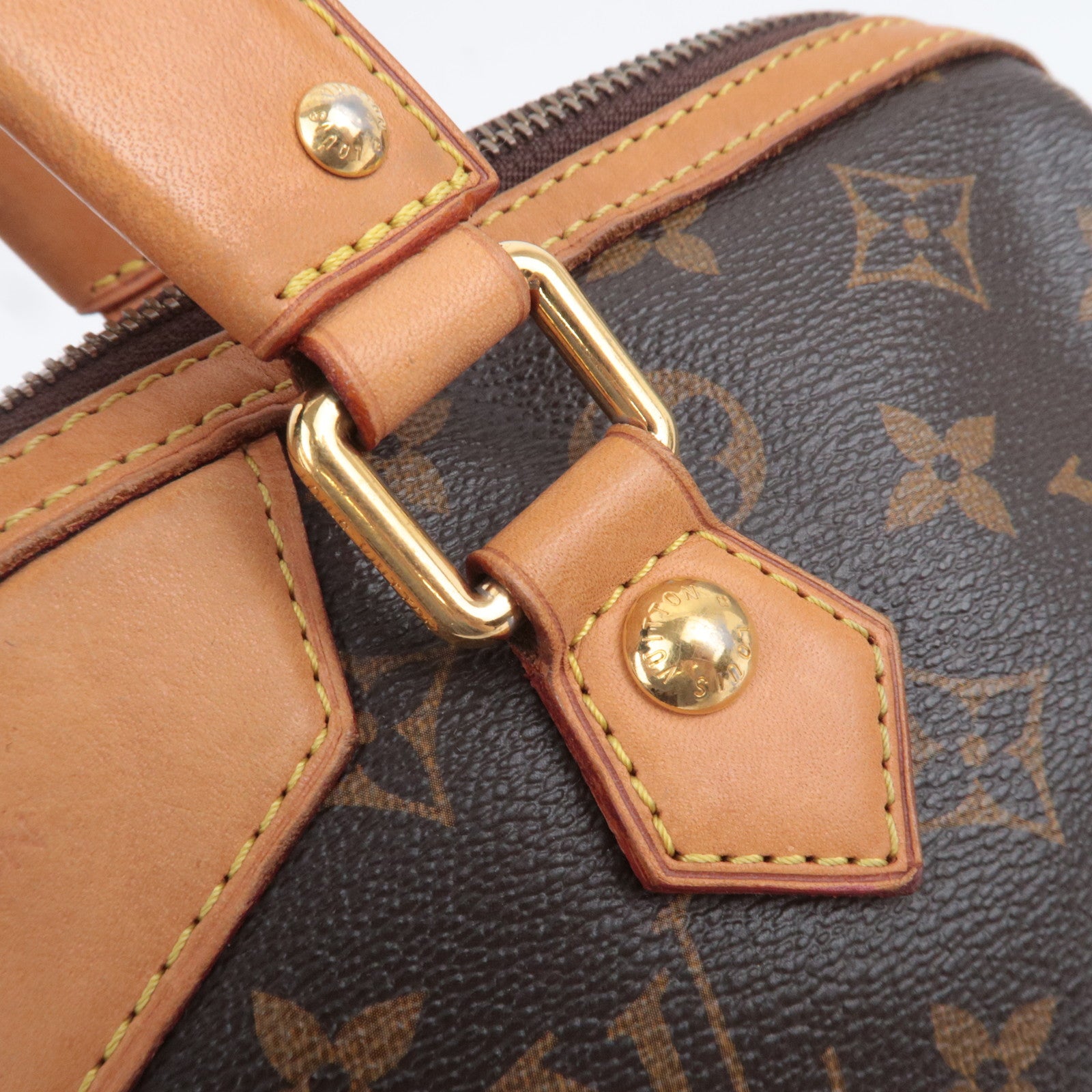 Louis Vuitton Monogram Retiro PM 2Way Handbag M40325