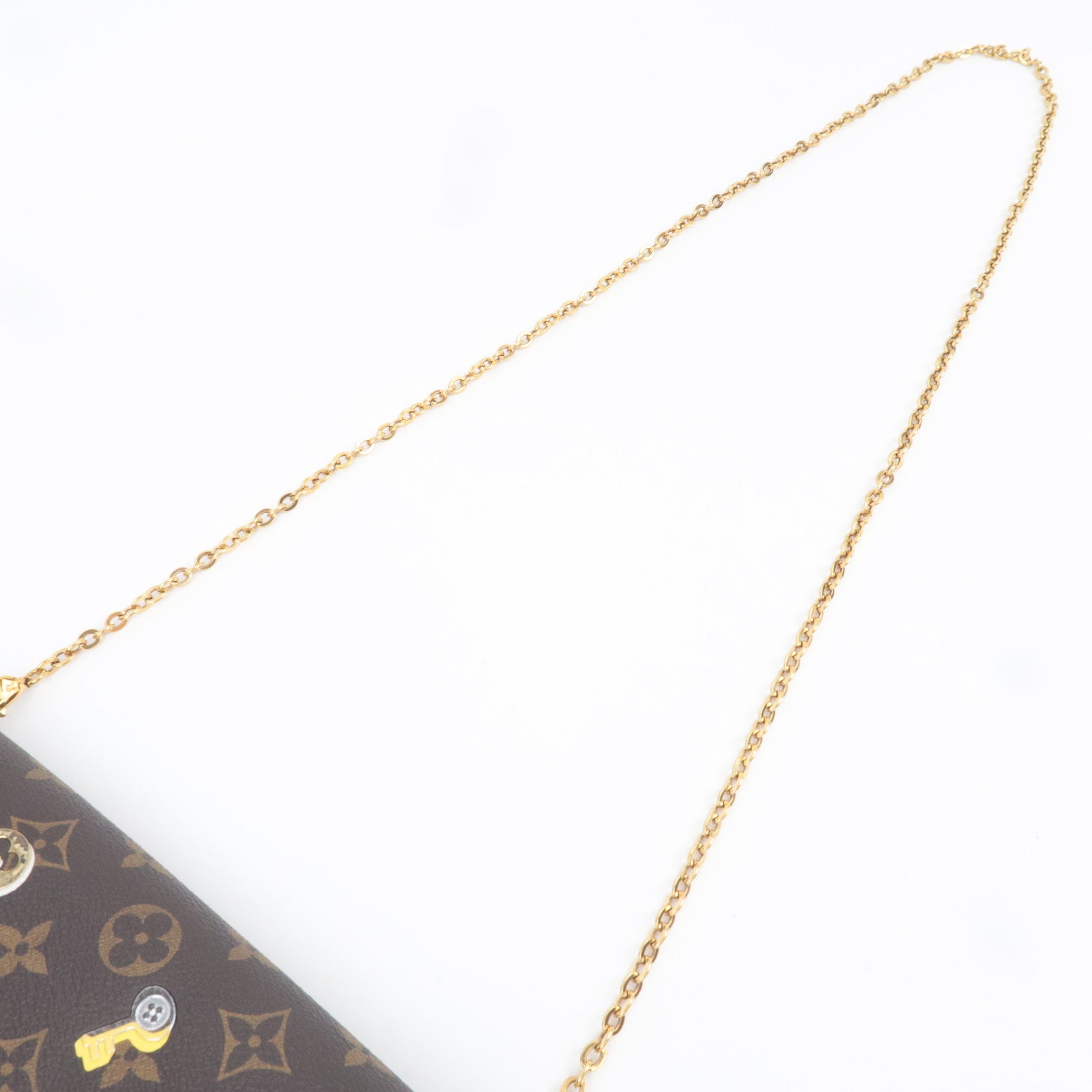 Louis Vuitton Monogram Love Lock Pochette Felicie Shoulder Bag M63999