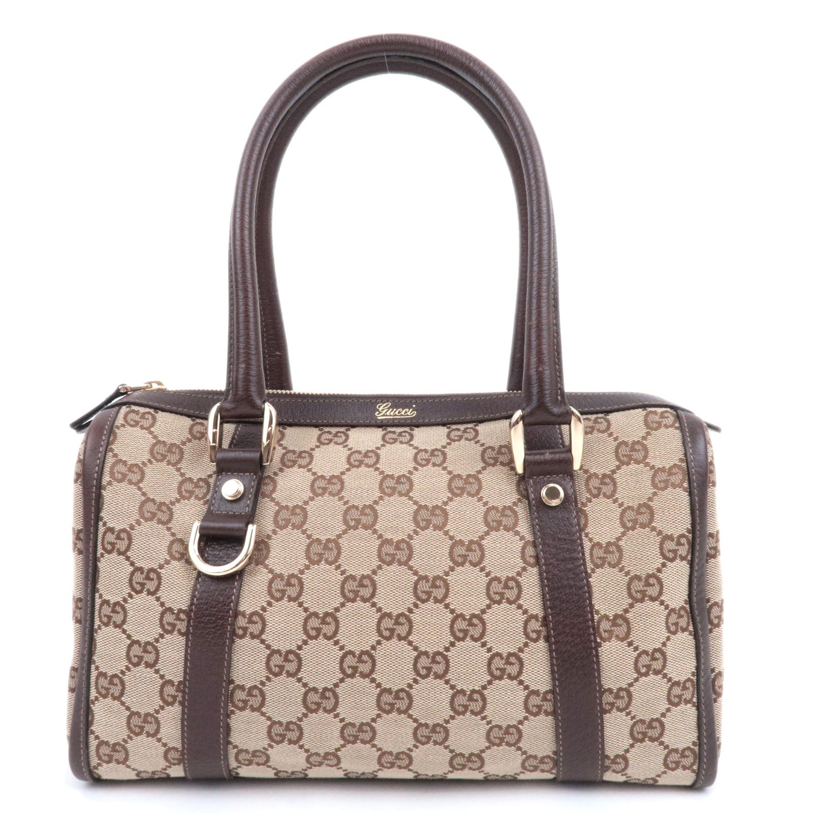 GUCCI Abby GG Canvas Shoulder Bag Beige 13094290272