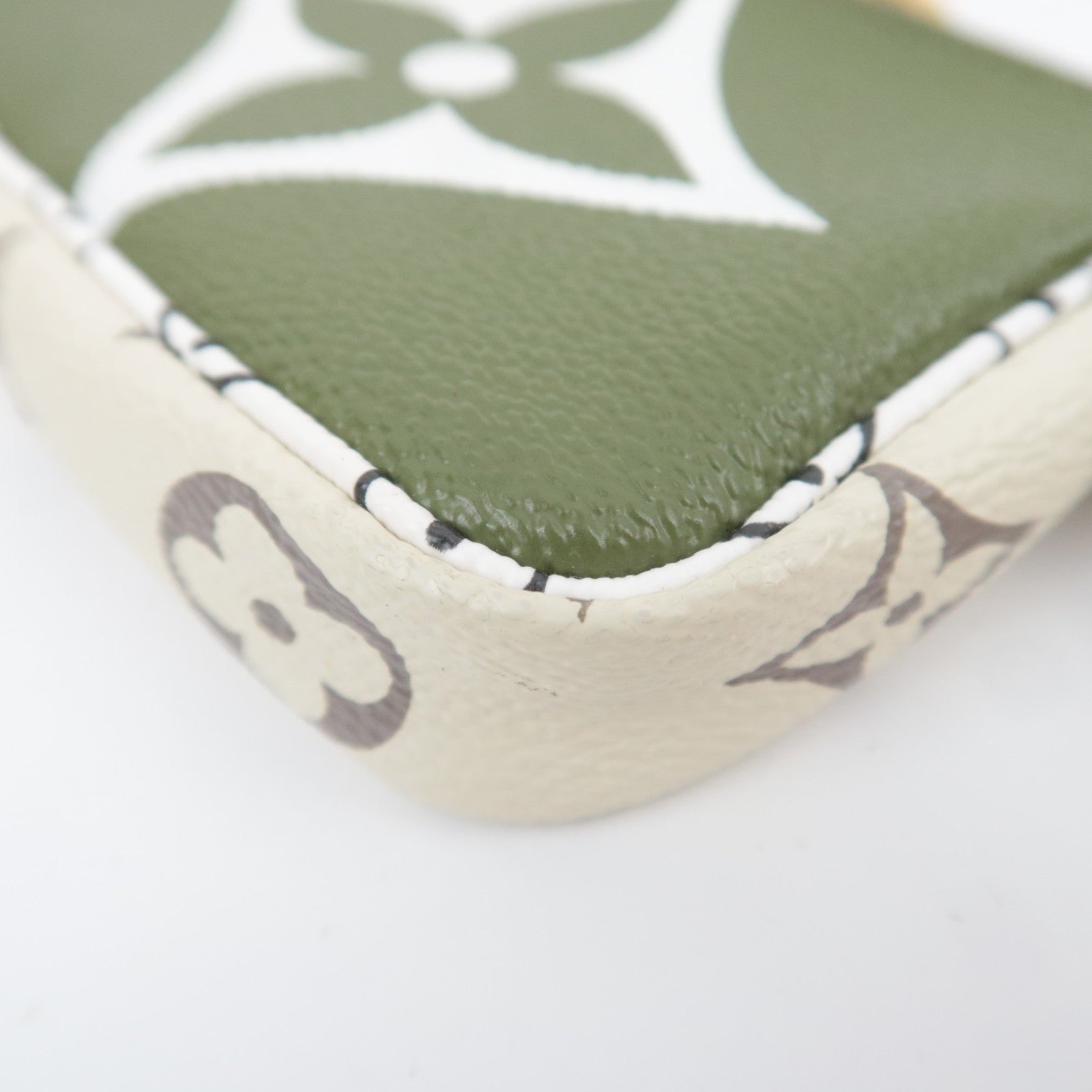 Louis Vuitton Monogram Giant Mini Pochette Accessoires Mini Bag Khaki M67579
