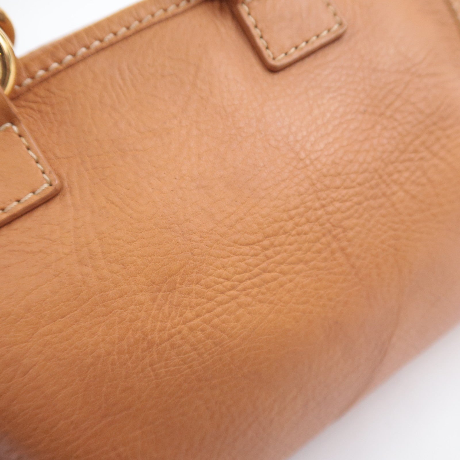 CELINE Boogie Bag Leather Handbag Brown