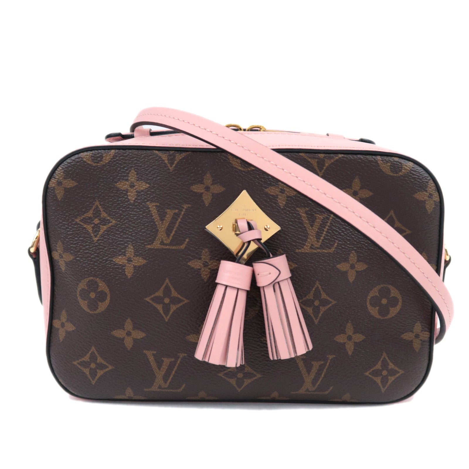 Louis Vuitton Monogram Saintonge Shoulder Bag Rose Poodle M4444290316