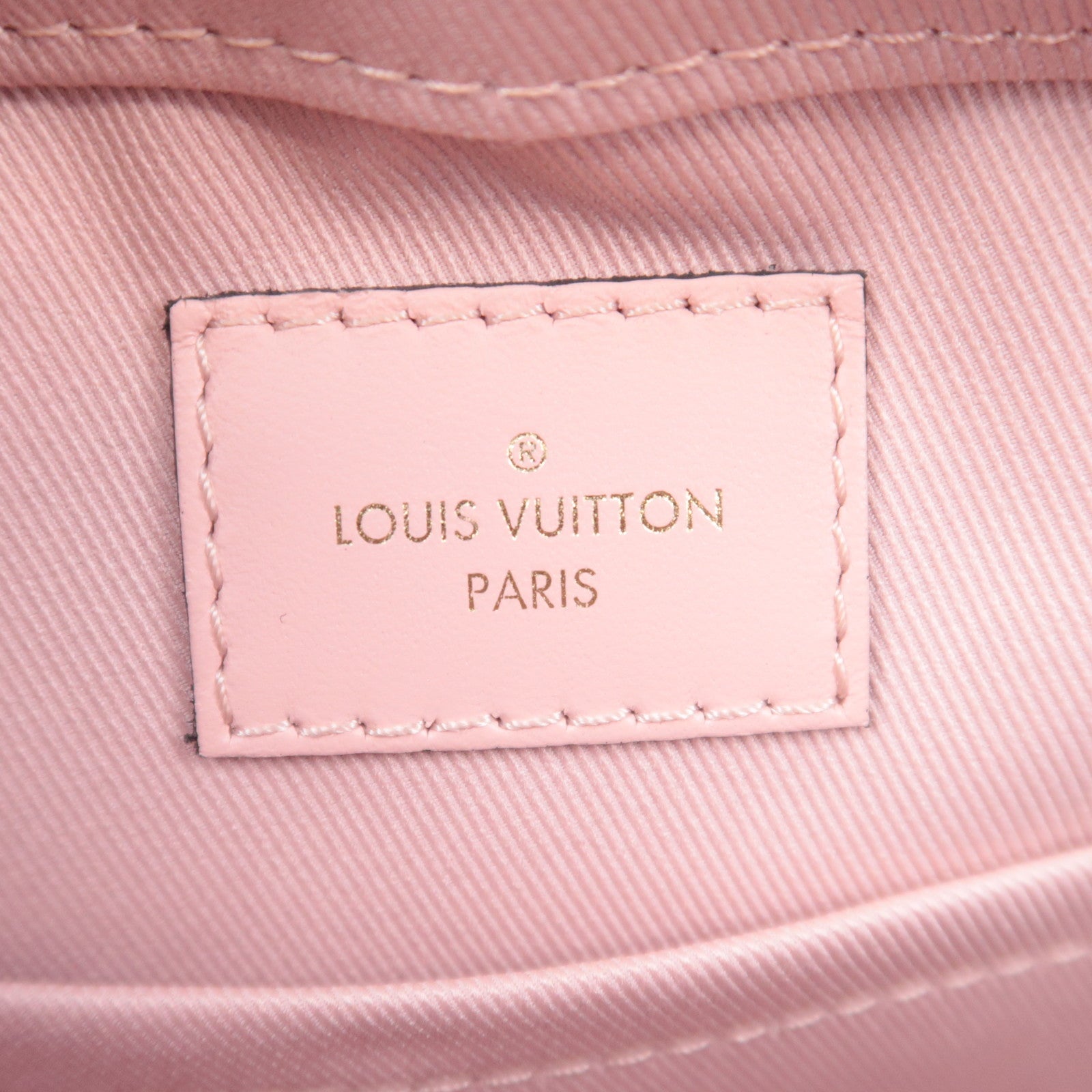Louis Vuitton Monogram Saintonge Shoulder Bag Rose Poodle M44442