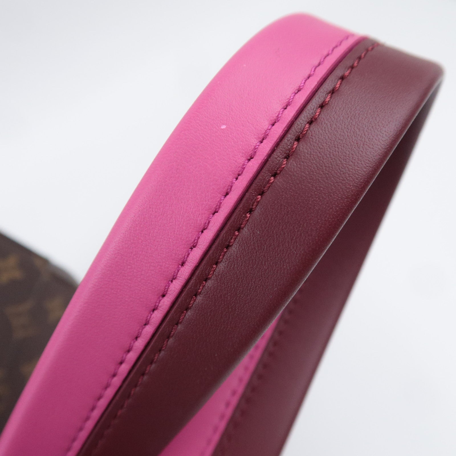 Louis Vuitton Monogram Cluny BB 2Way Handbag Fuchsia M42738
