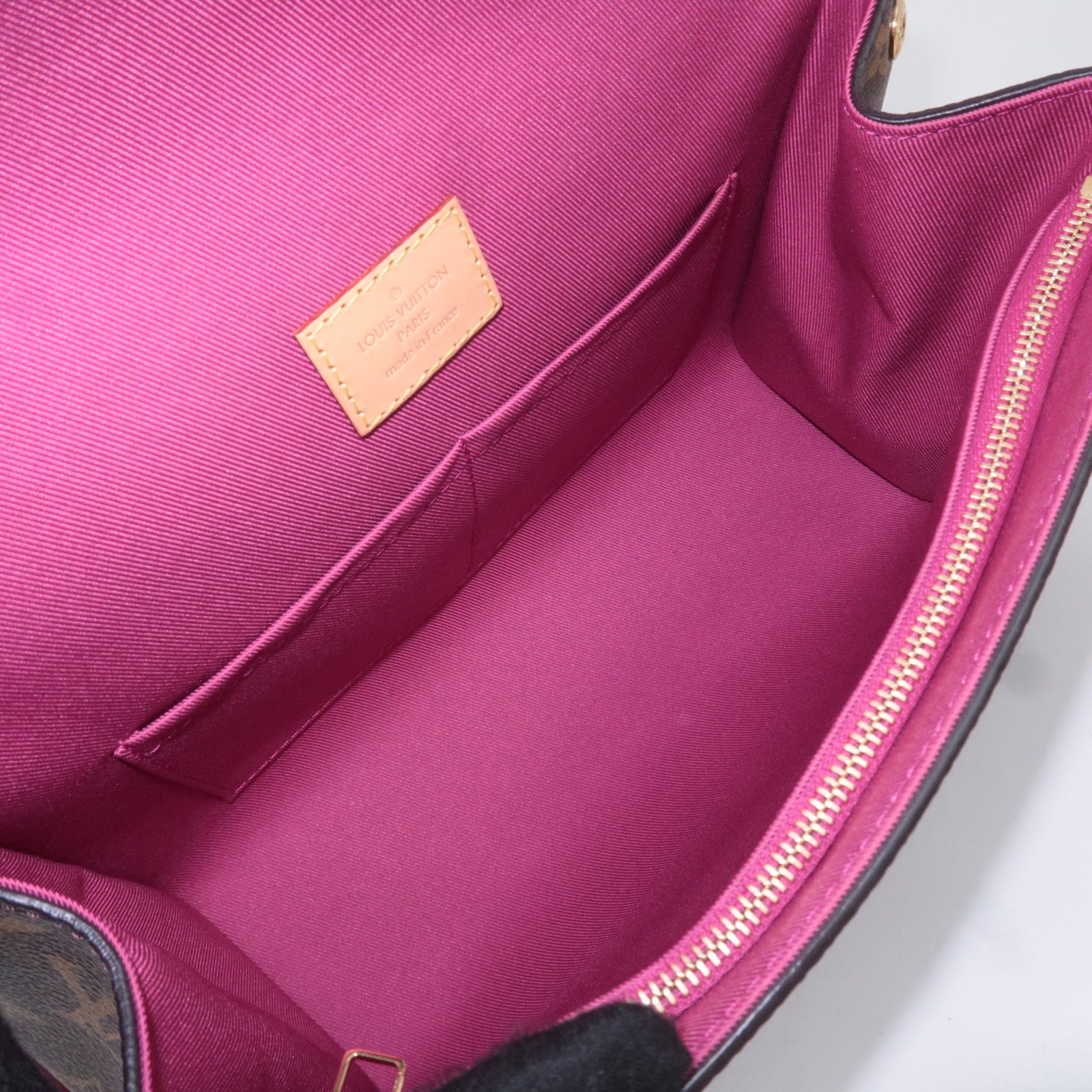Louis Vuitton Monogram Cluny BB 2Way Handbag Fuchsia M42738